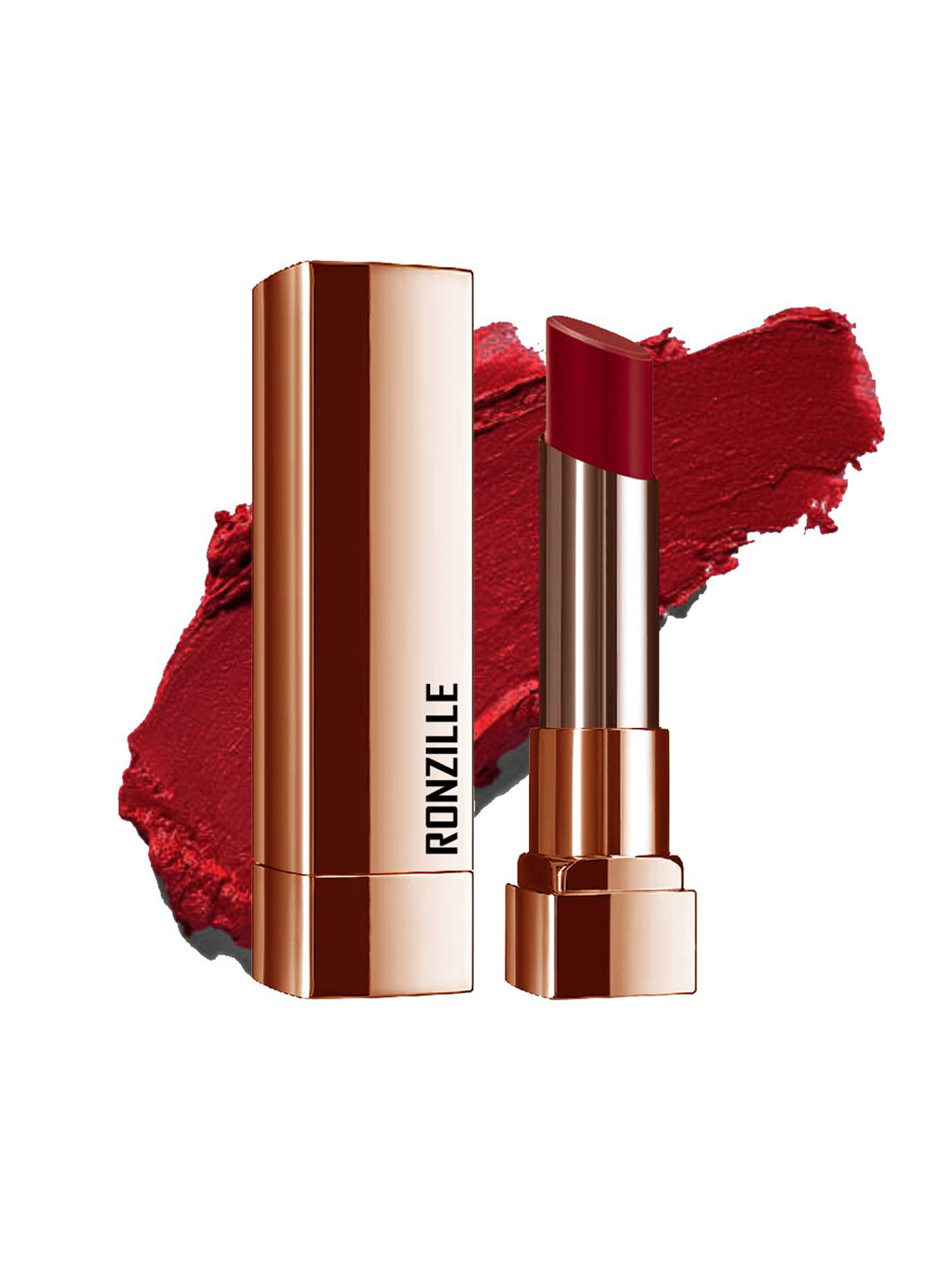 Ronzille Long Stay Creamy Matte Lipstick - 4.5 gm - RC Shade - 12