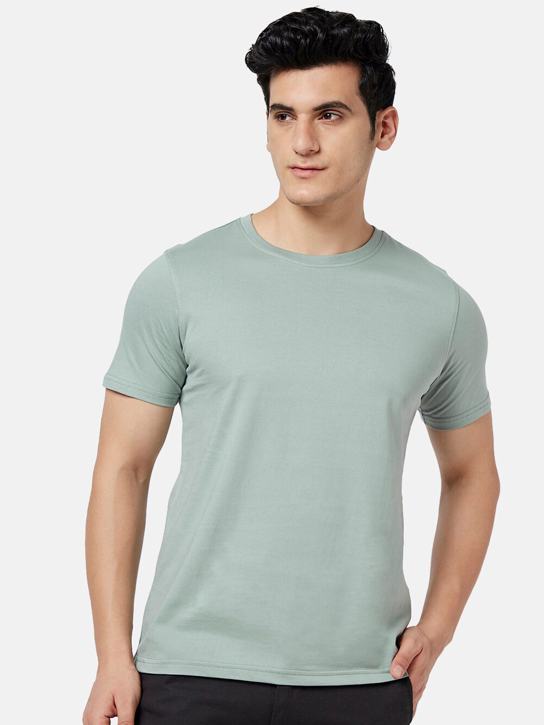 BYFORD by Pantaloons Men Slim Fit Outdoor T-Shirt
