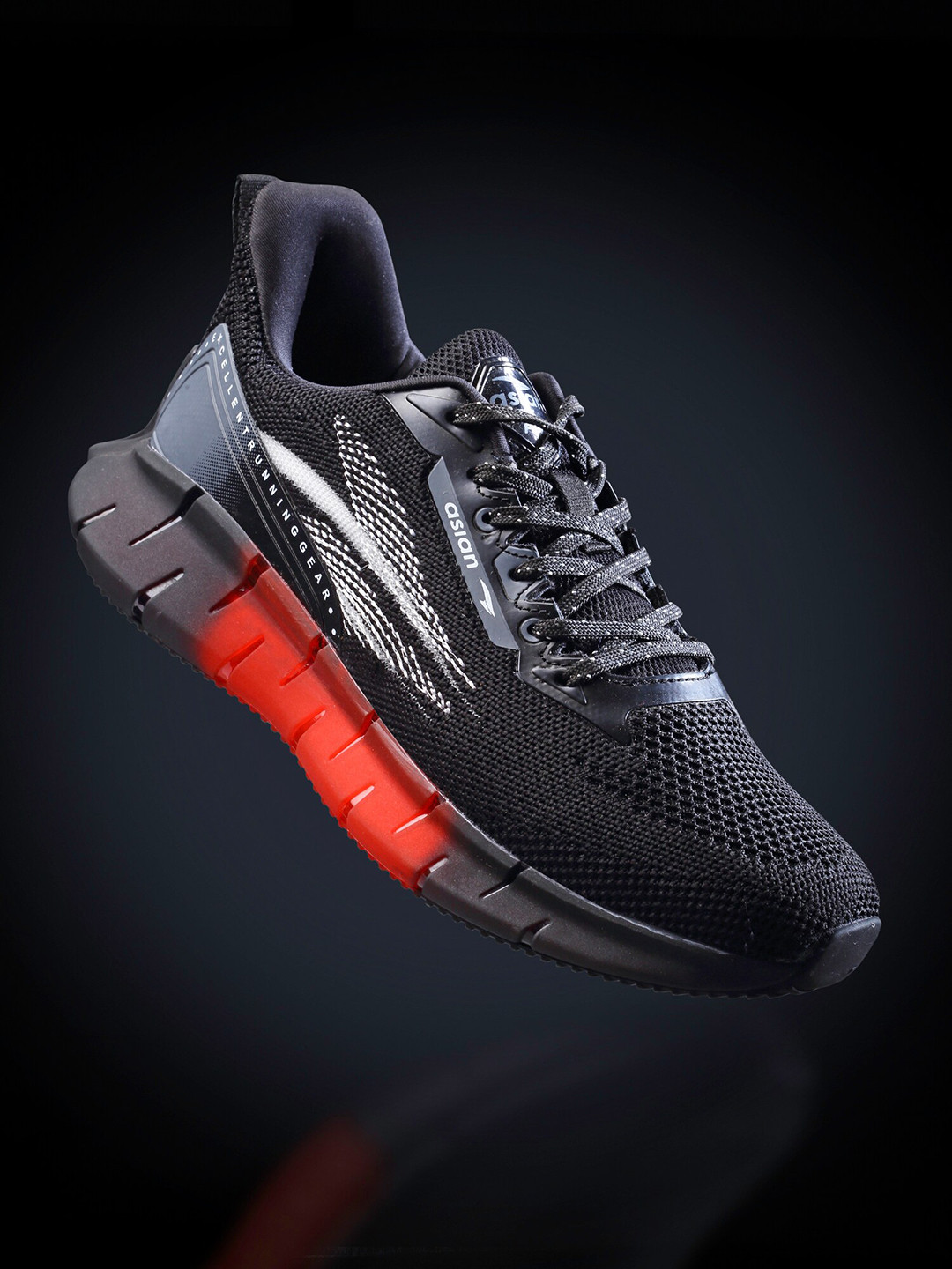 ASIAN Men Lightweight Memory Foam Mesh Sneakers