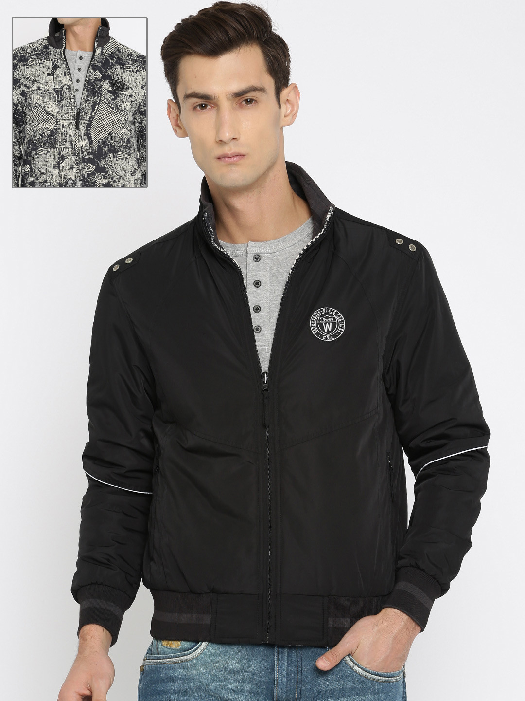 wrangler reversible jacket