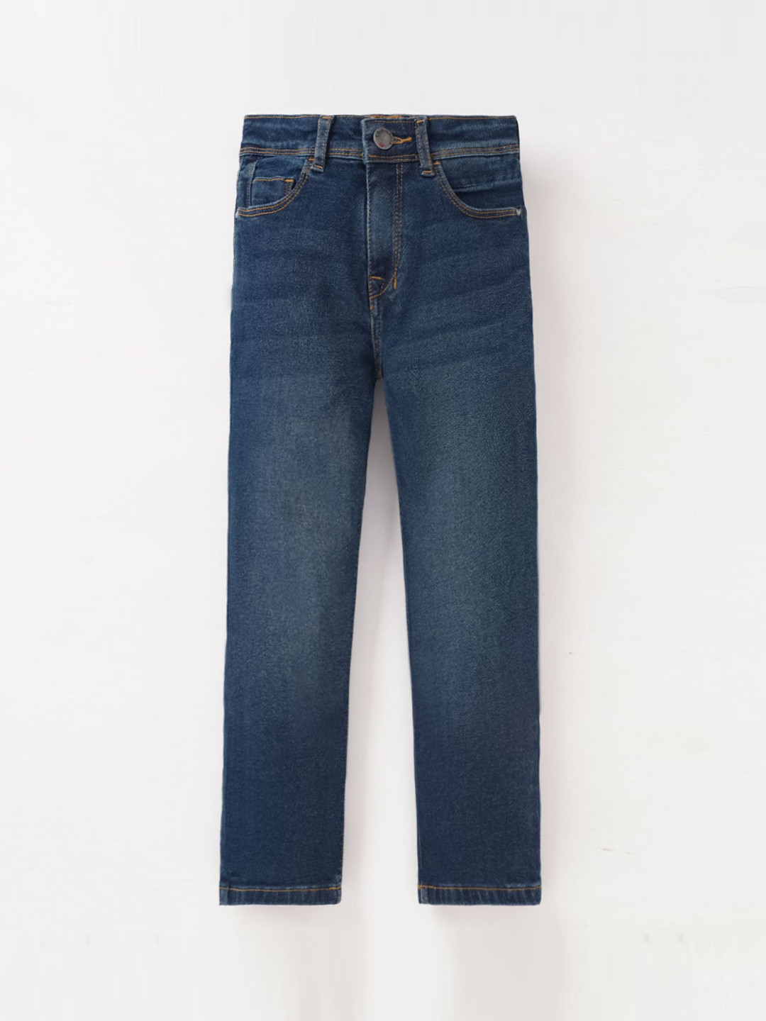 Ed-a-Mamma Boys Straight Fit Light Fade Stretchable Jeans