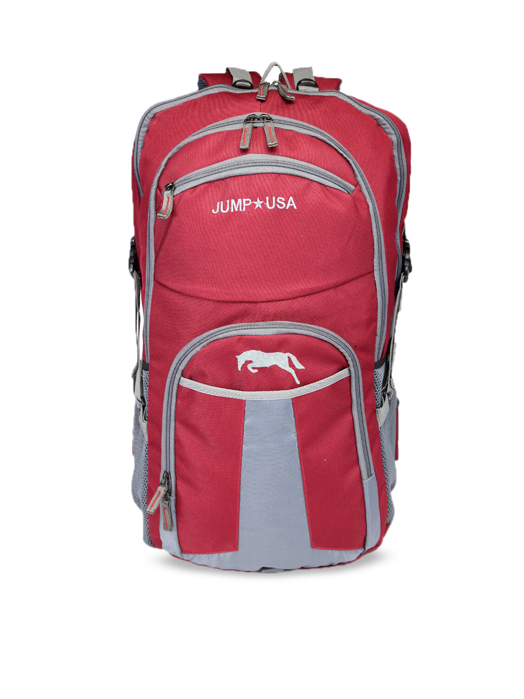 JUMP USA Colourblocked Compression Straps Large Travel Rucksacks