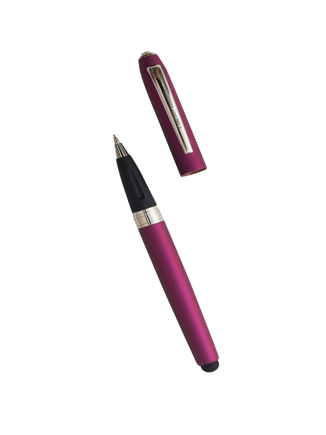 Carlton London Black Ballpoint Pen With Box