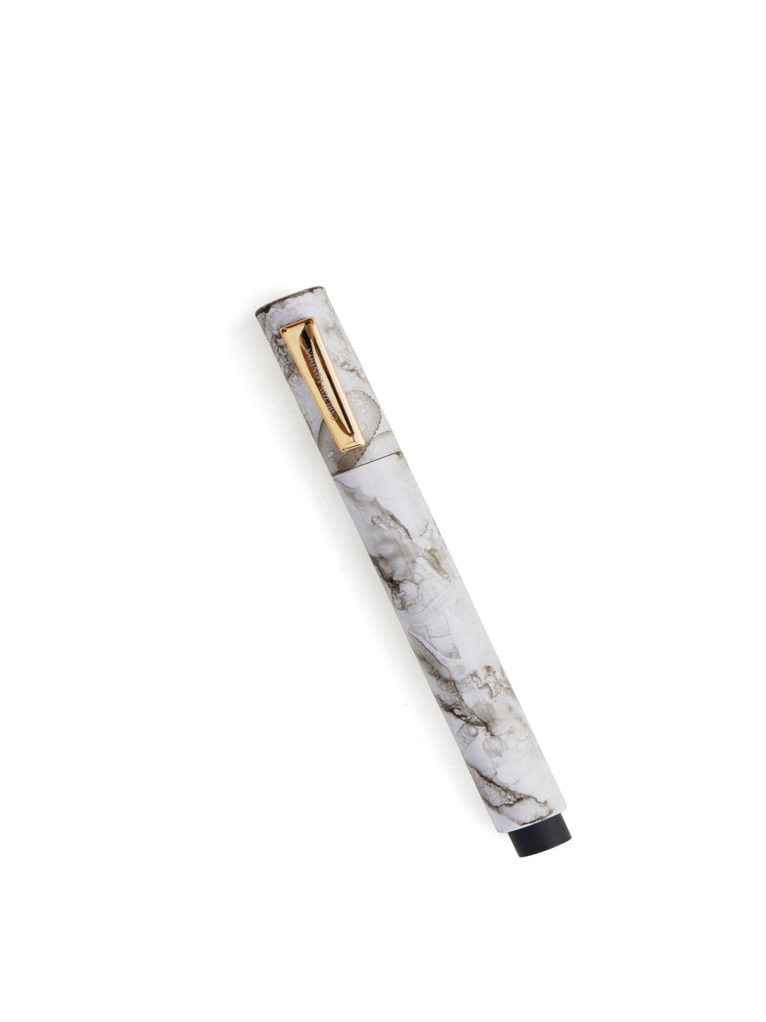 Carlton London Marble Finish Metal Pen