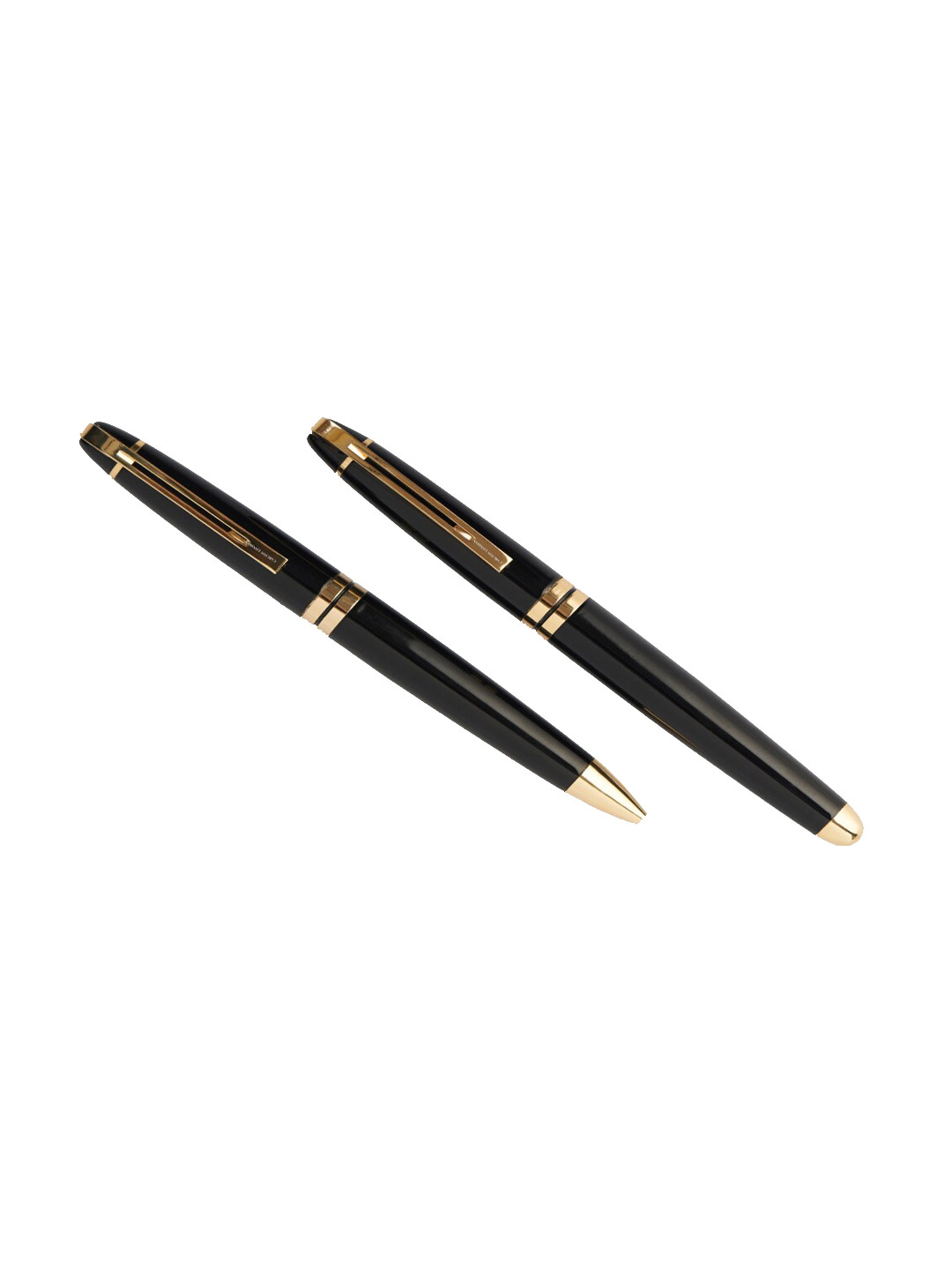 Carlton London Set Of 2 Twist & Roller Metal Pens