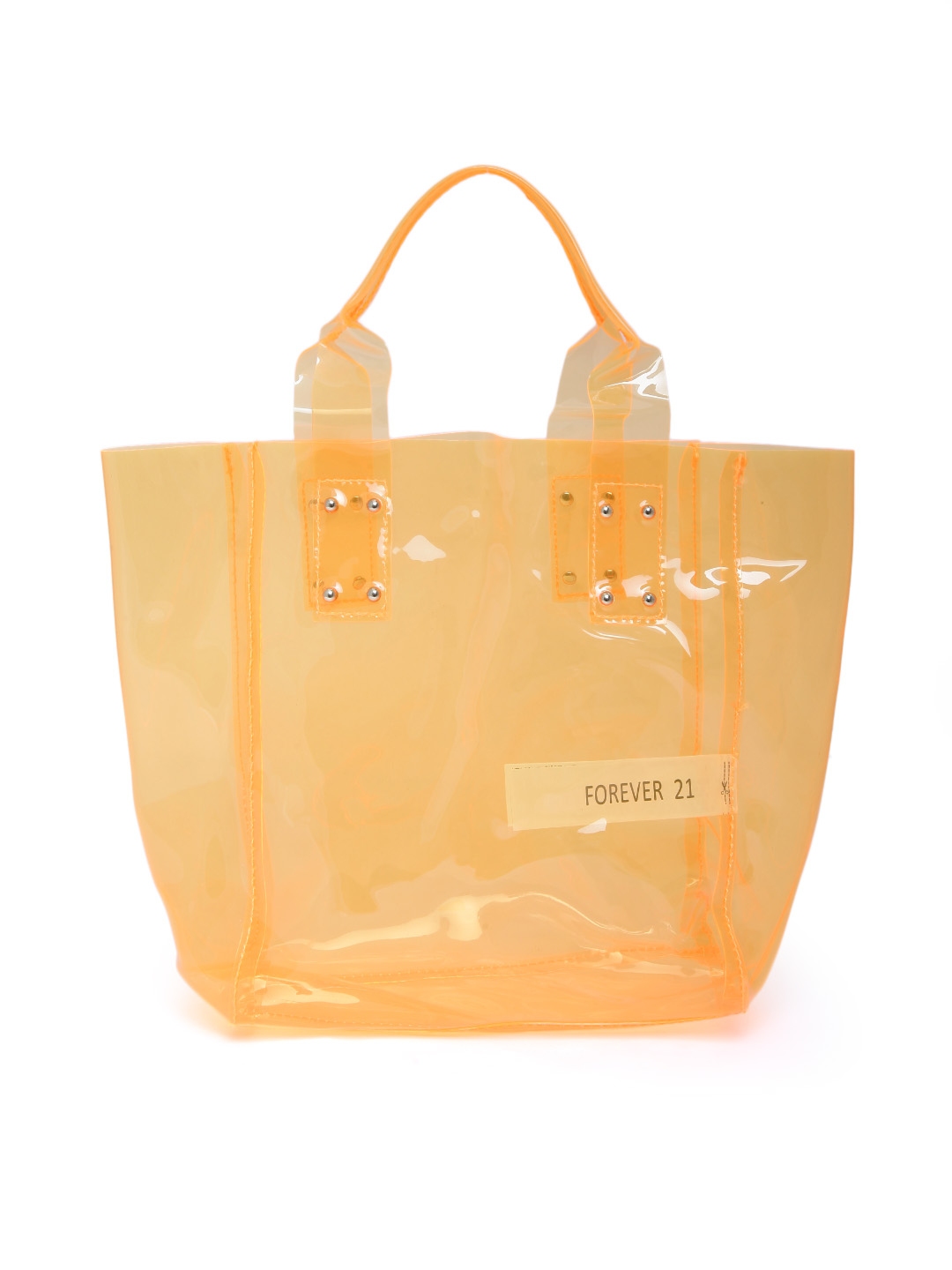 Orange hotsell transparent purse