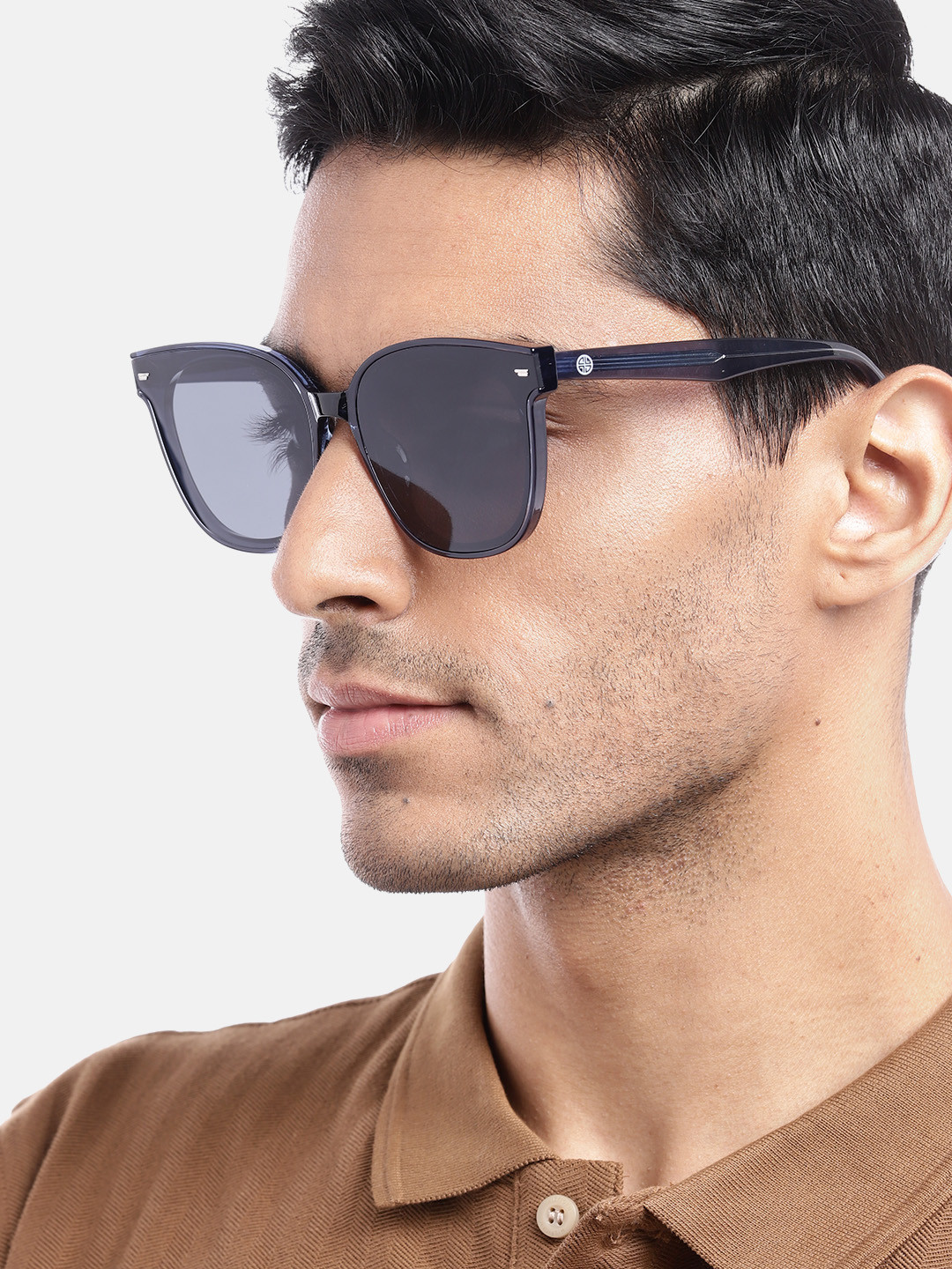 Carlton London Cateye Sunglasses with Polarised and UV Protected Lens CLSM091