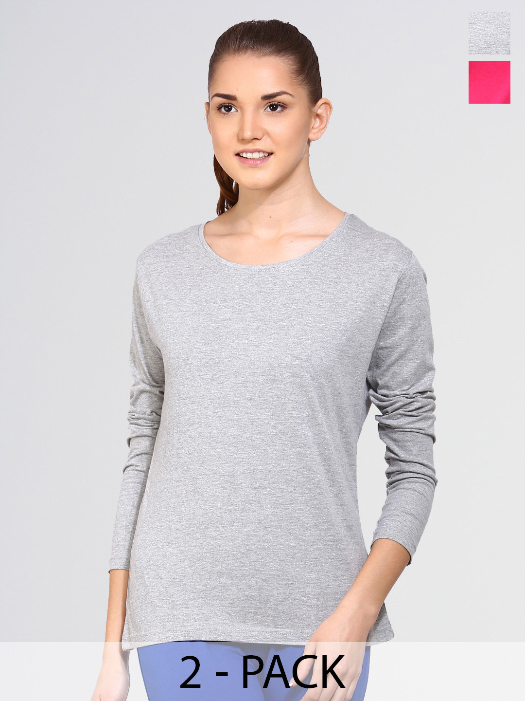 appulse Pack Of 2 Slim Fit Cotton T-shirts