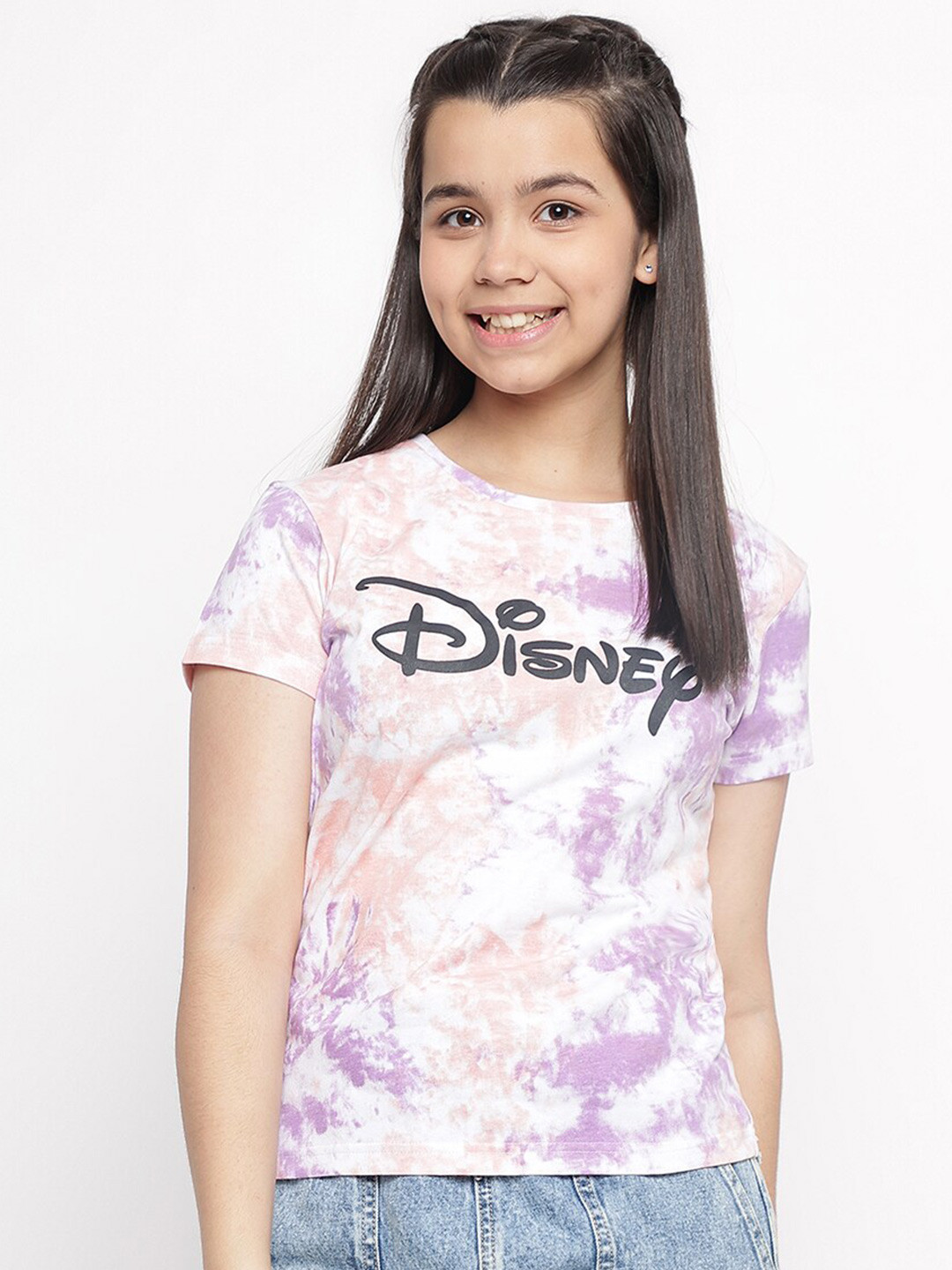 Lil Tomatoes Tie Dye Print Cotton Top