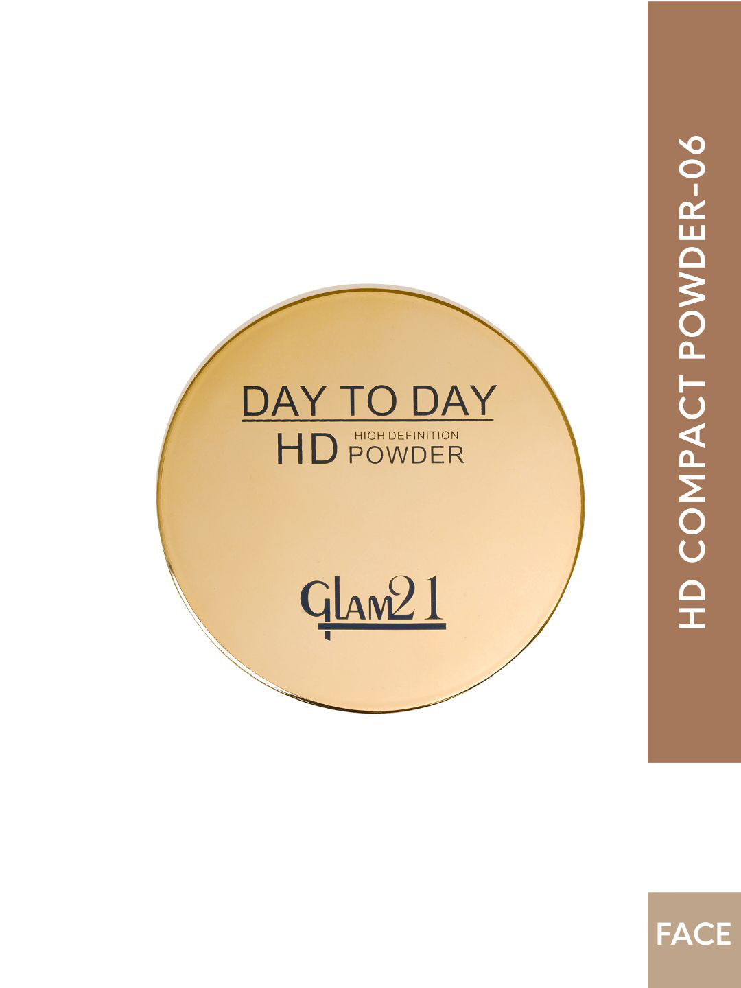 GLAM21 Day To Day 3-In-1 HD Pan Cake Natural Glow Compact Powder 20 g - Shade 06