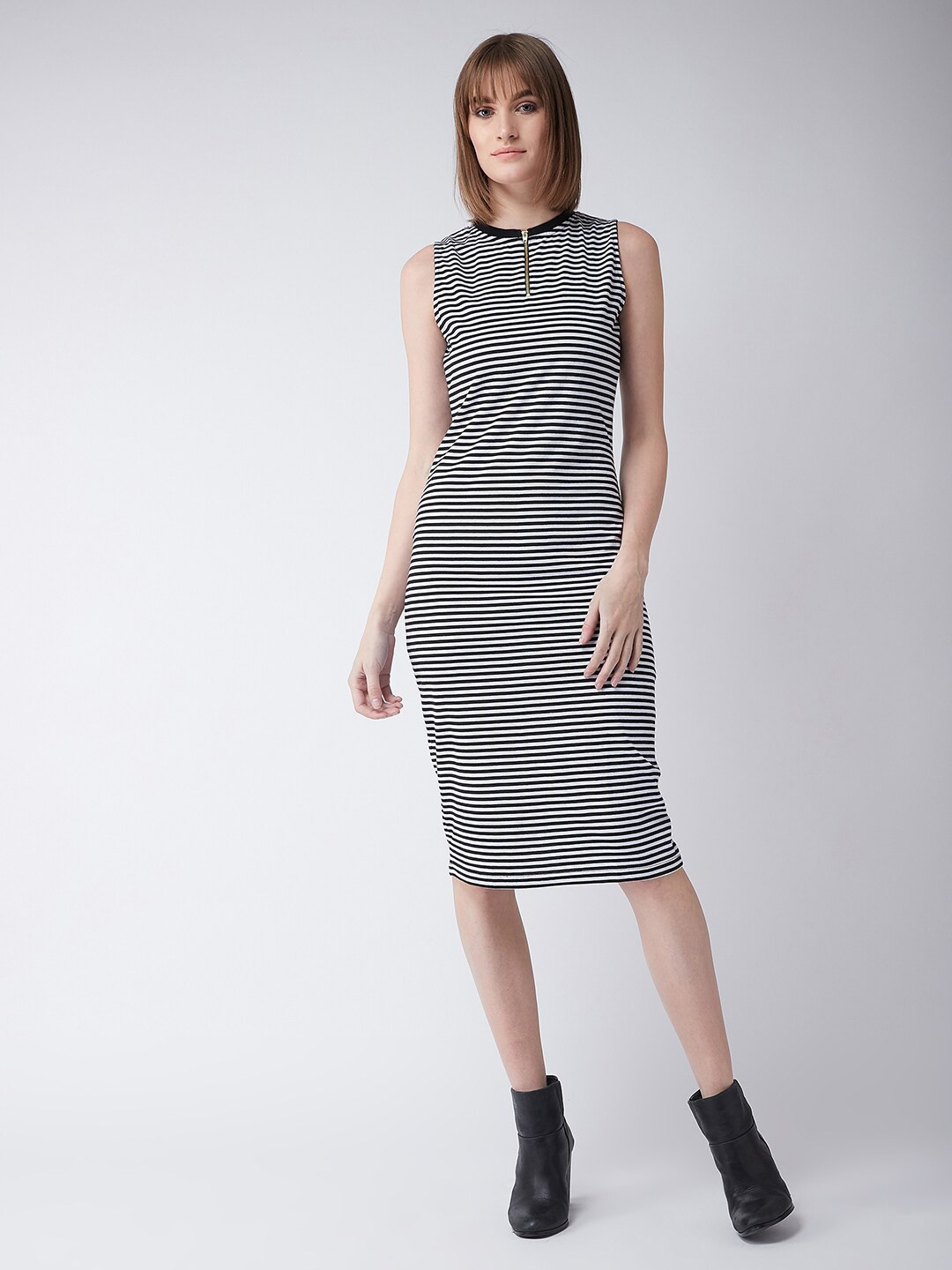 Miss Chase Striped Sheath Dress