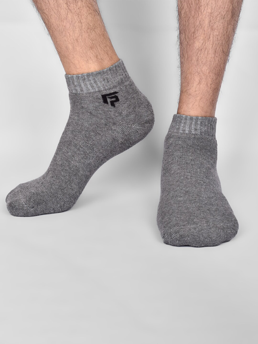 FOOTPRINT Unisex Anti Odour Organic Cotton Ankle-Length Terry Sports Bamboo Socks