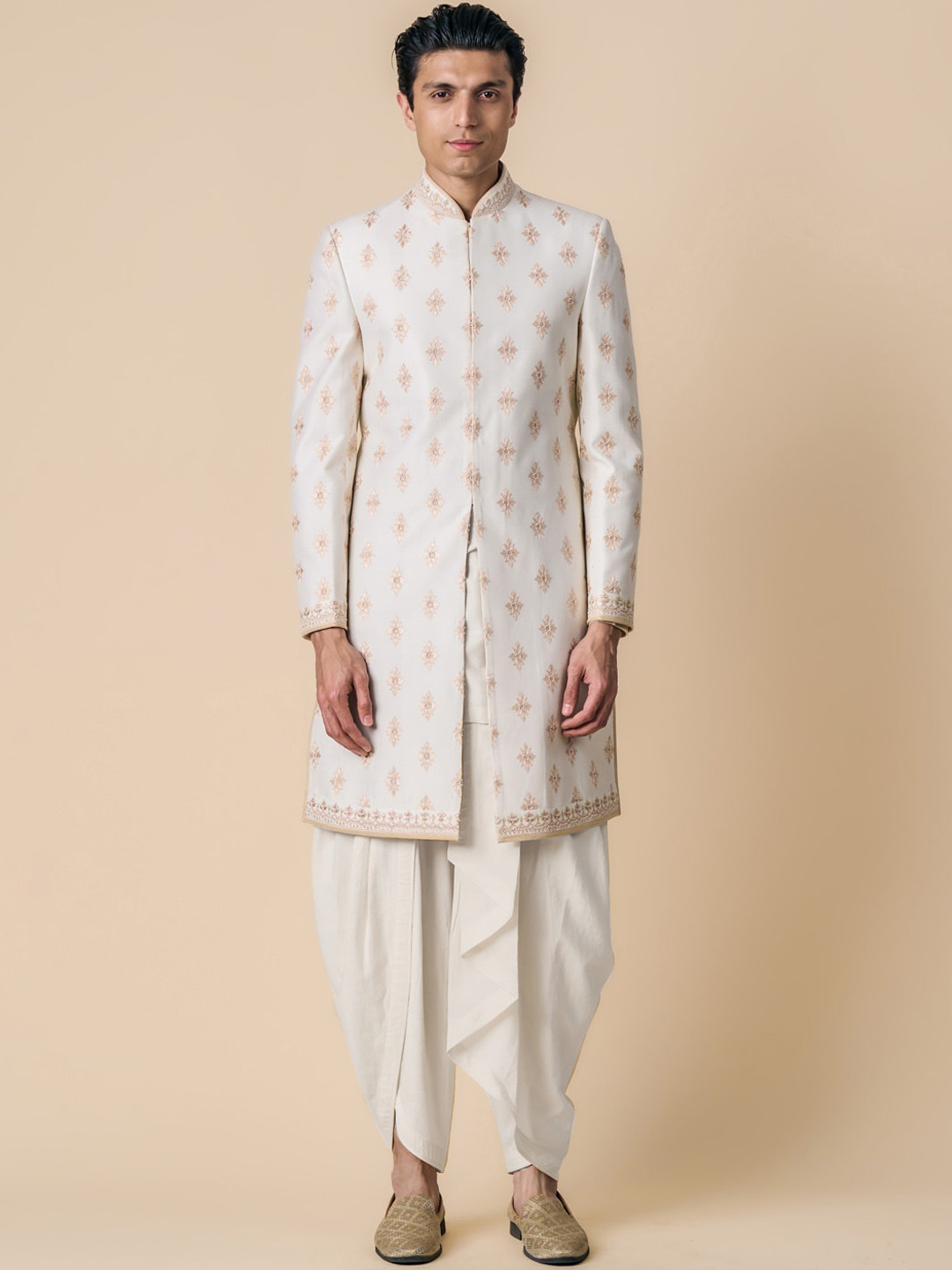 Tasva Embroidered Achkan Sherwani