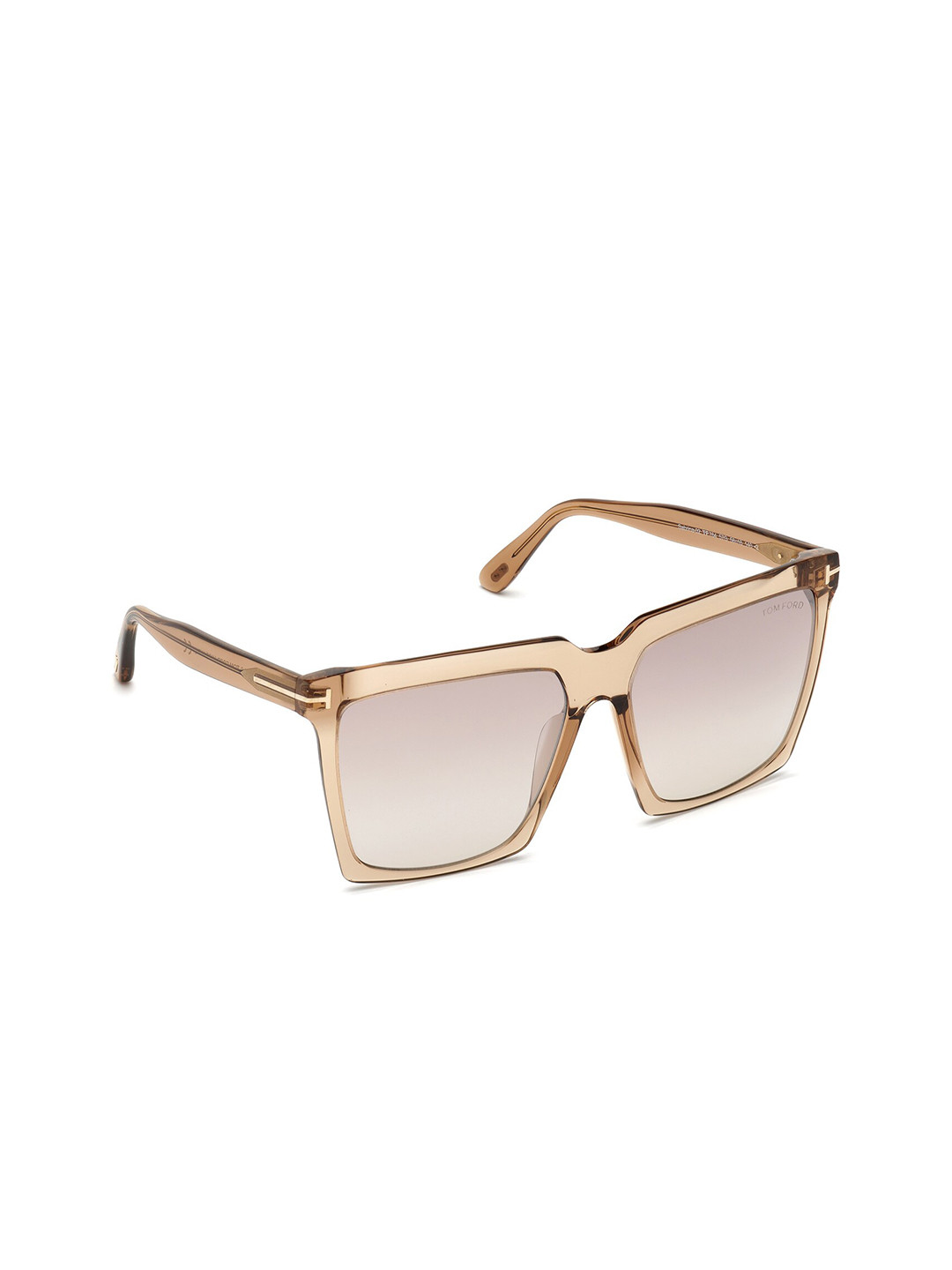 Tom Ford Women Square Sunglasses with UV Protected Lens FT0764 58 57G