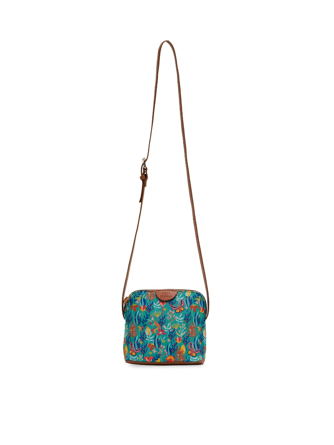 TEAL BY CHUMBAK Women Floral Printed Sling Bag