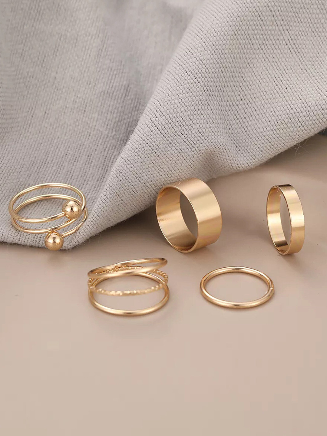 Pinapes Set of 20 Bohemian Finger Rings