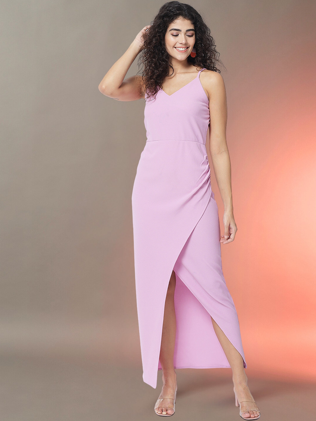 Trend Arrest Shoulder Strap Maxi Dress