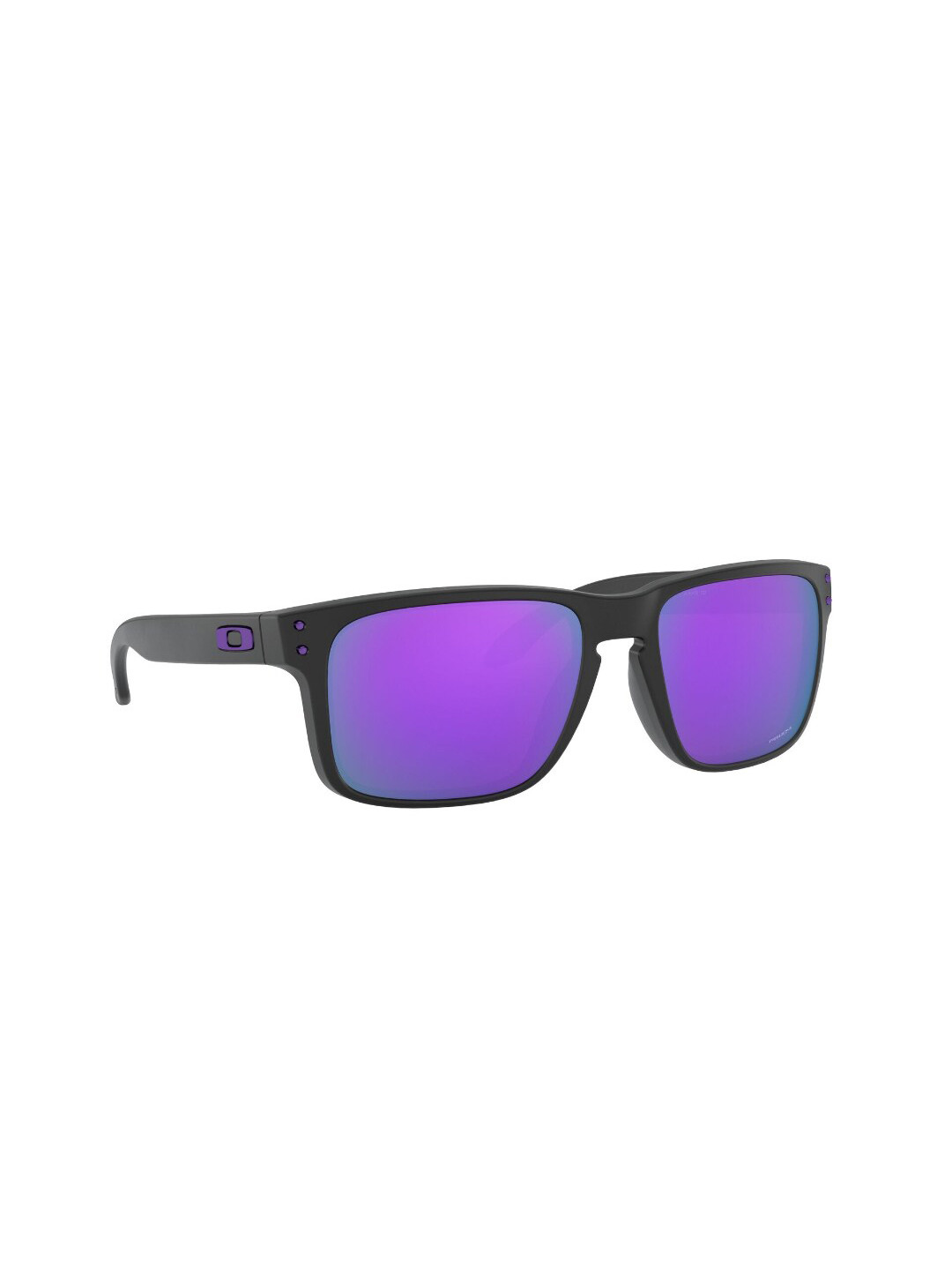 OAKLEY Men UV Protected Violet Lens Square Sunglasses - 0OO91029102K655