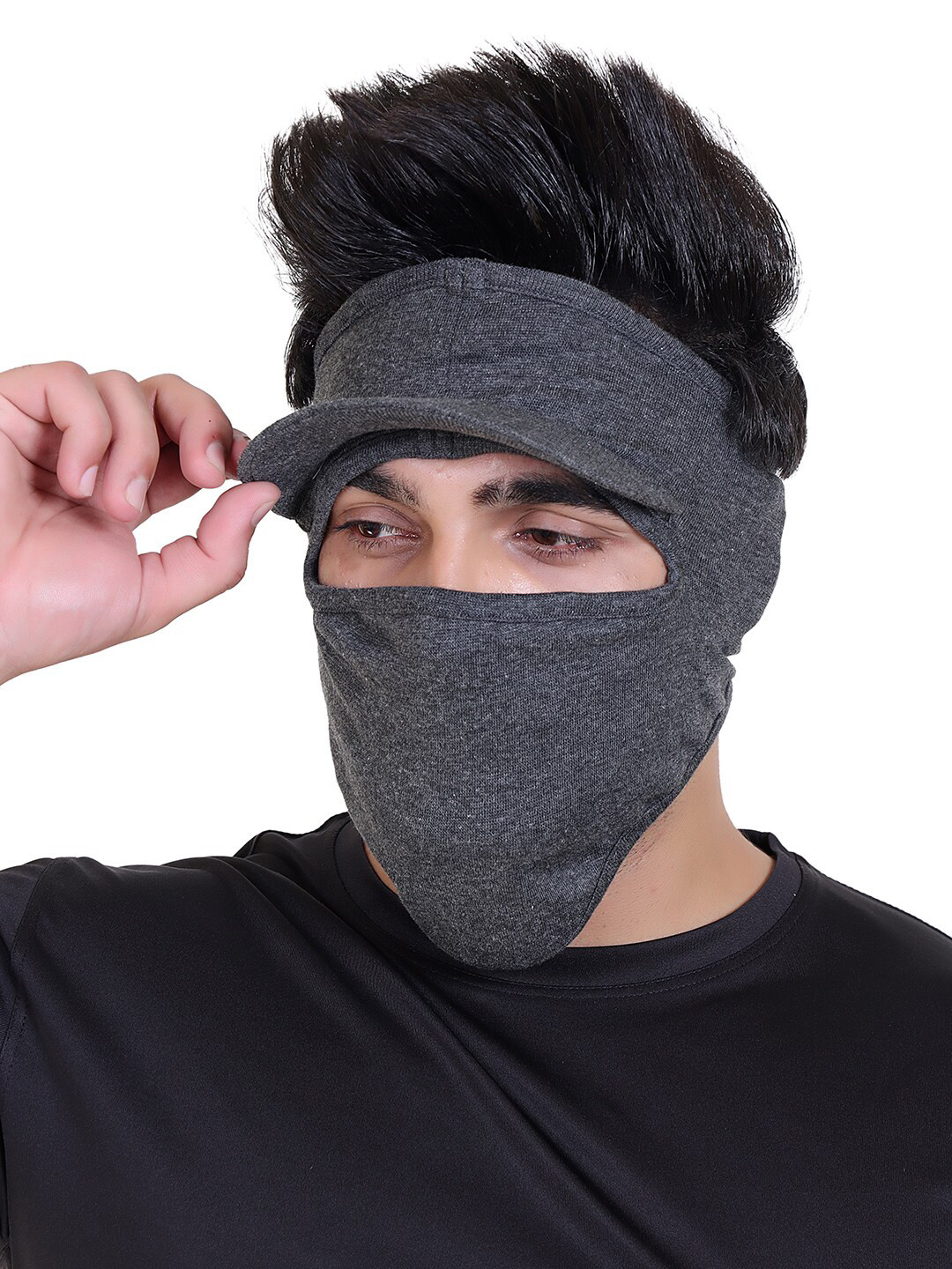 Gajraj Cotton Strechable Full Face Masks With Visor