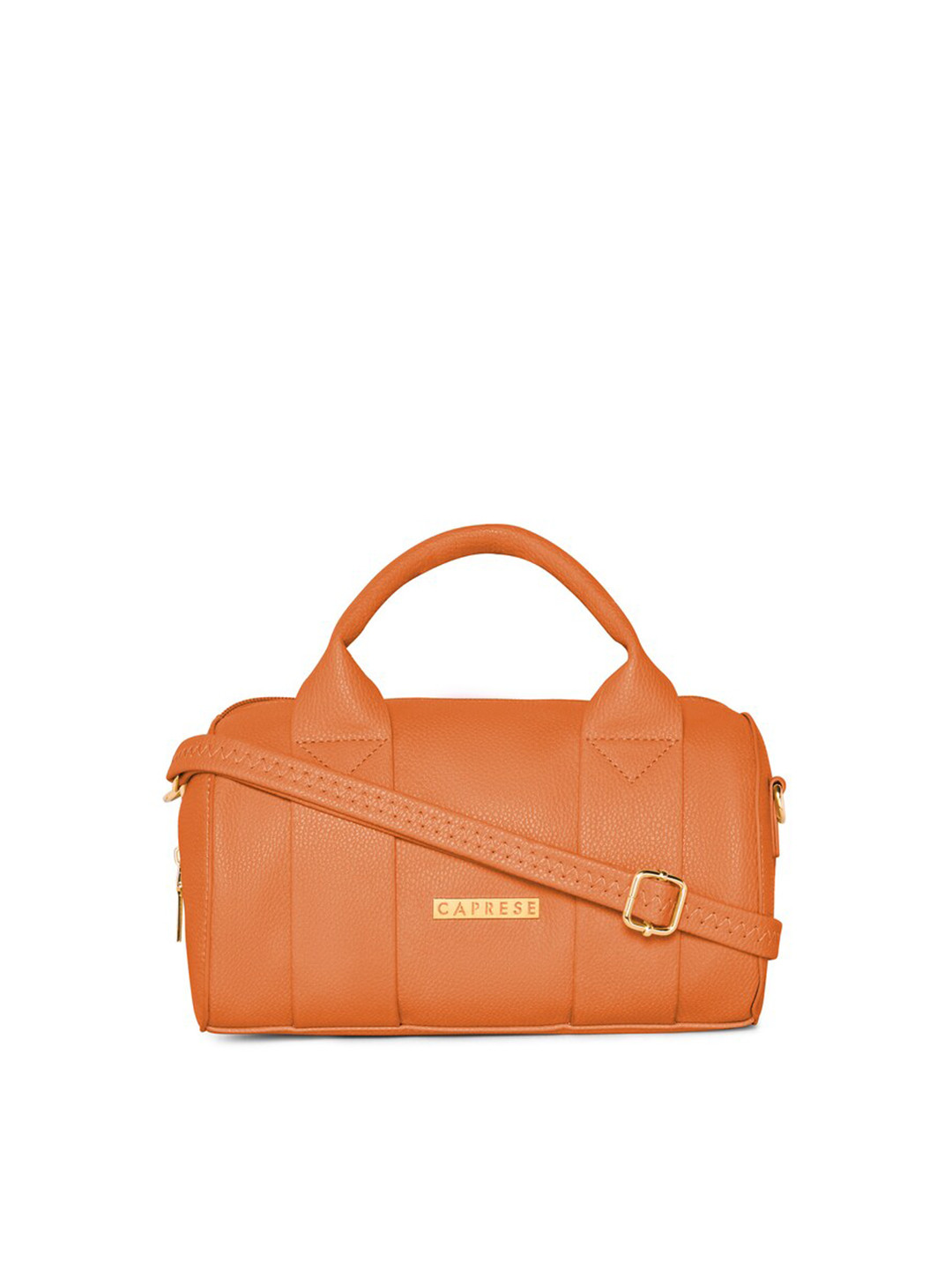 Caprese Teresa Women Orange Small Satchel Bag