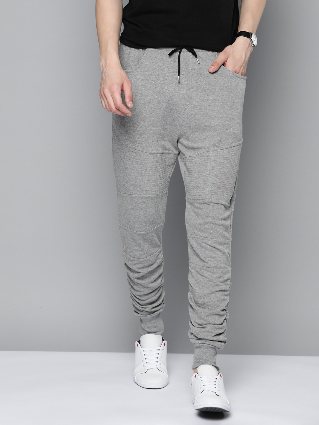 Buy Mast Harbour Men Solid Joggers Track Pants for Men