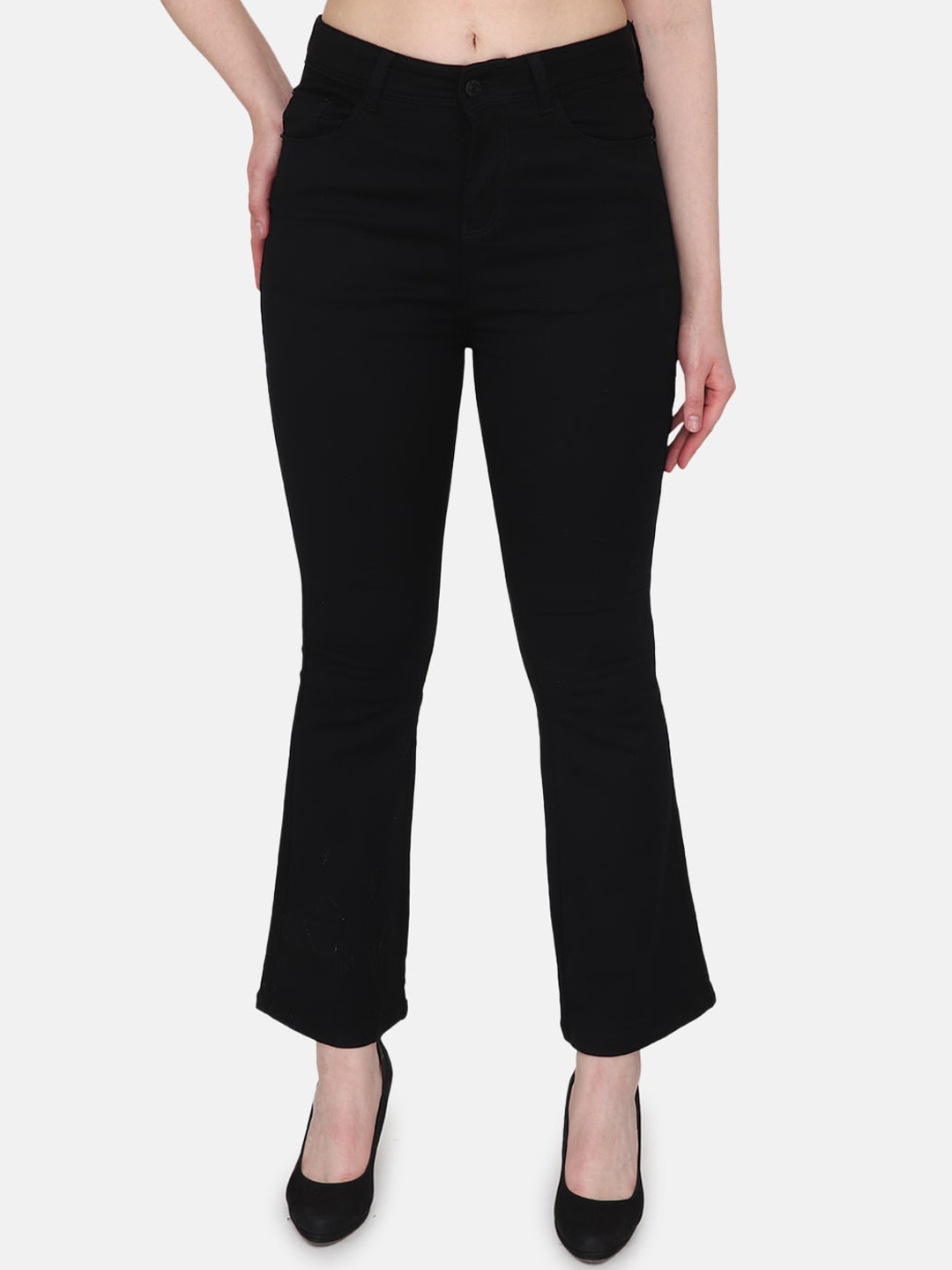 Steele Women Comfort Slim Fit Stretchable Pure Cotton Jeans