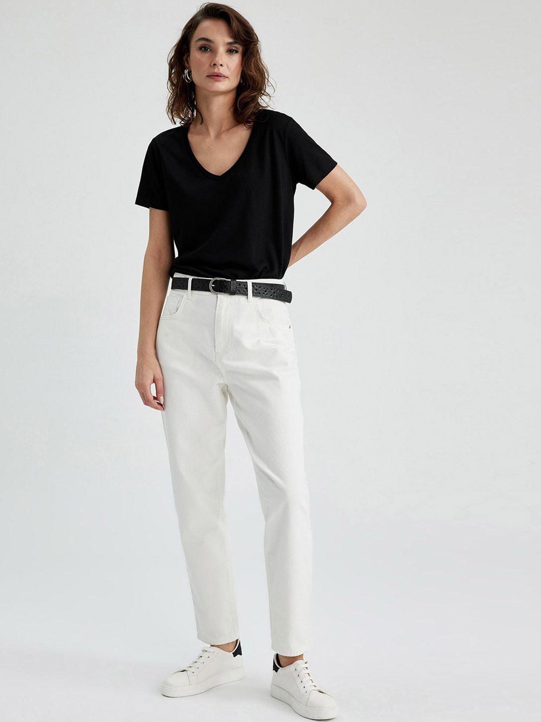 DeFacto Women Light Shade Pure Cotton Jeans