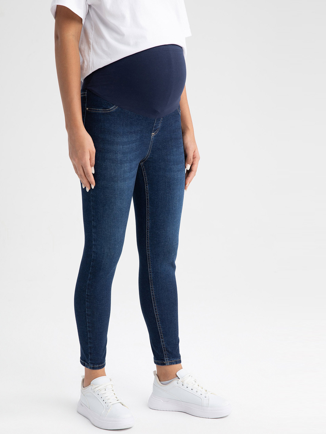 DeFacto Women High-Rise Stretchable Maternity Jeans