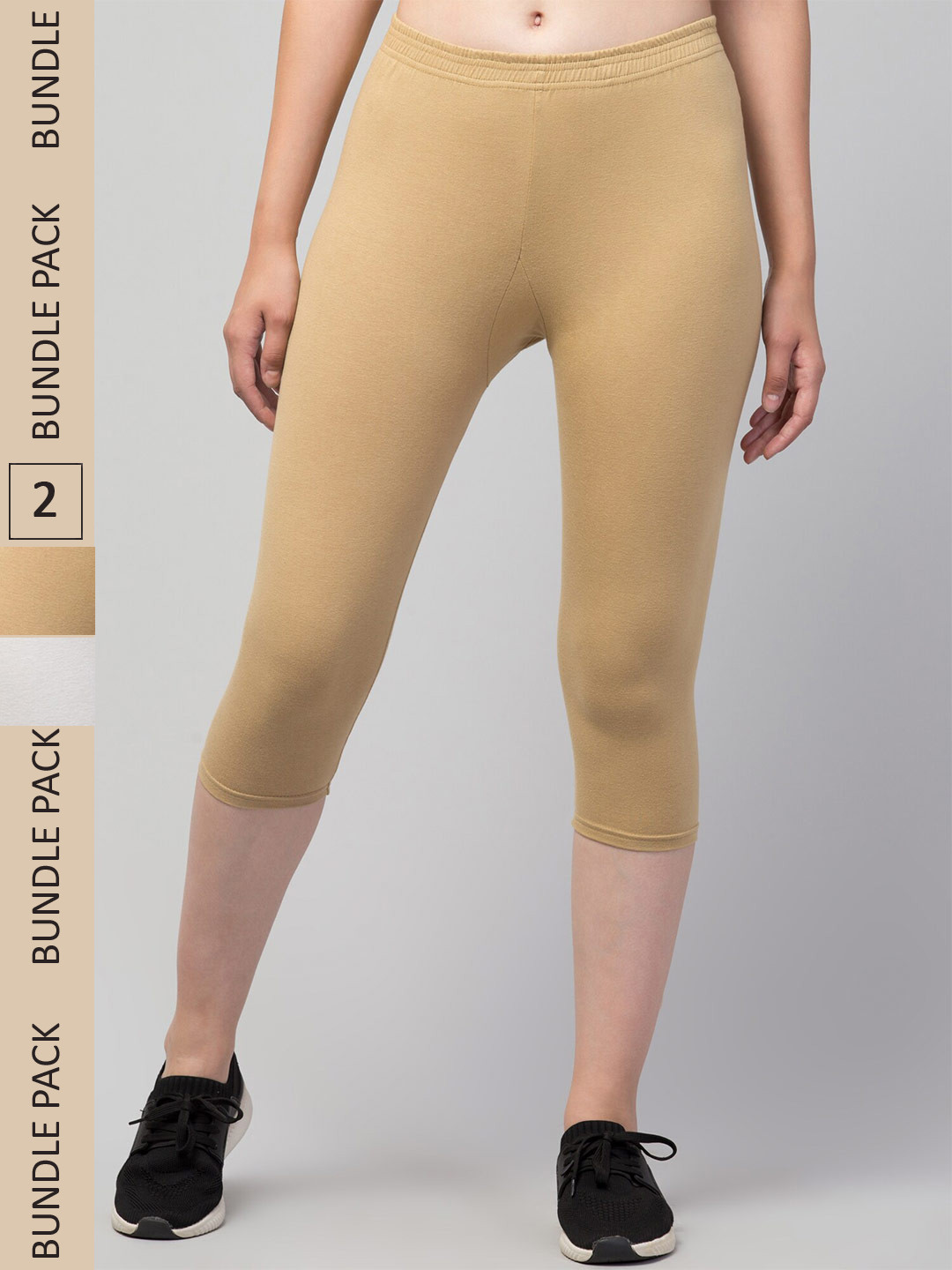 Apraa & Parma Women Pack Of 2 Skinny Fit Capris