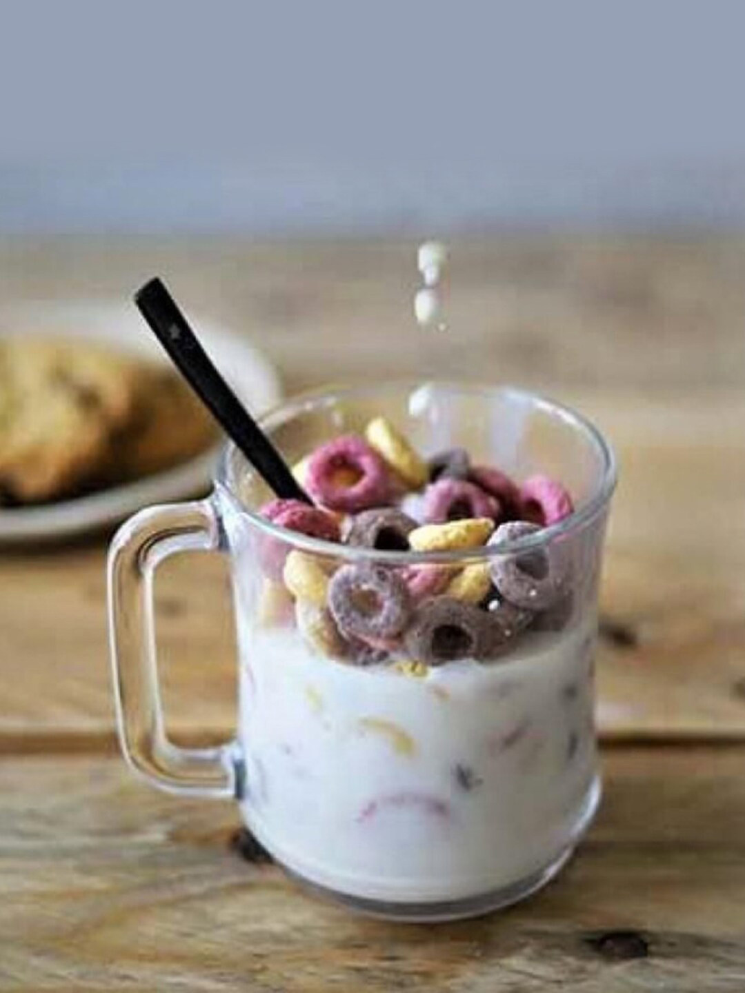 DURALEX Ivaan Name Personalised Transparent Glass Microwave Safe 6 Piece Mug-310ml