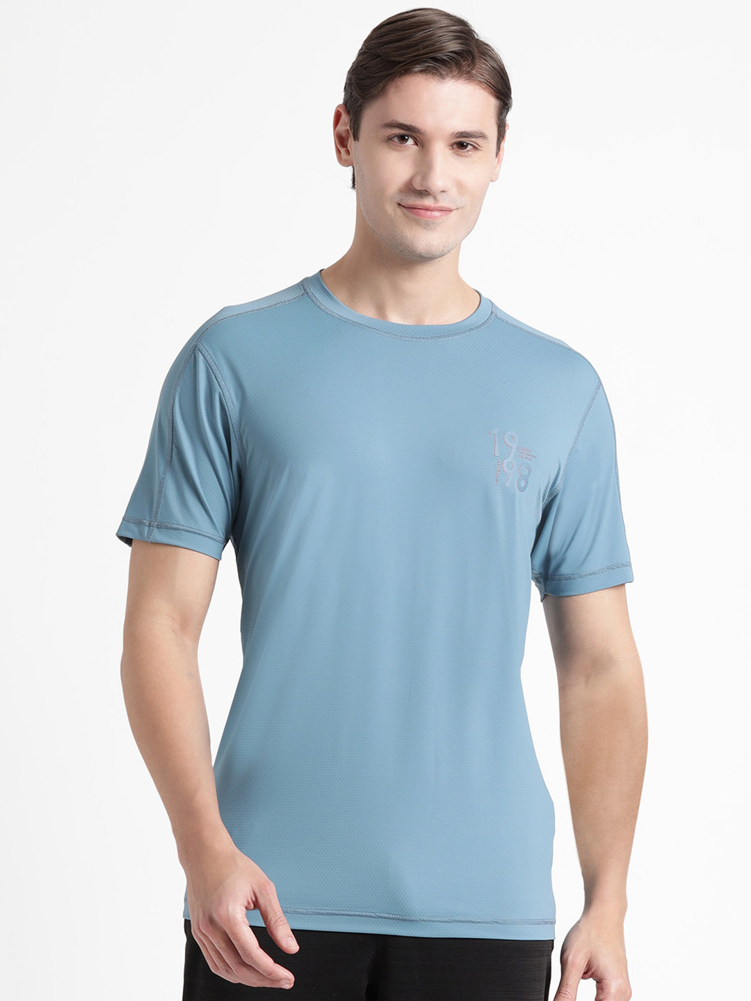 Wildcraft Short Sleeves Running Rapid- Dry T-shirt