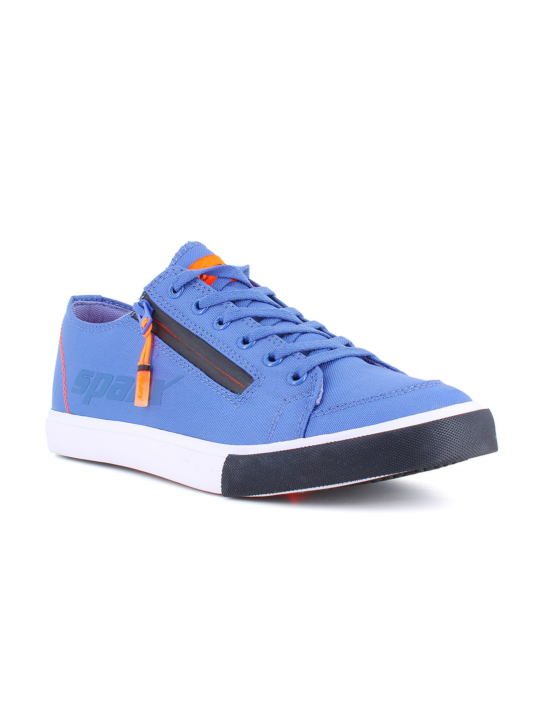 Sparx Men Textured Zip Detail Sneakers