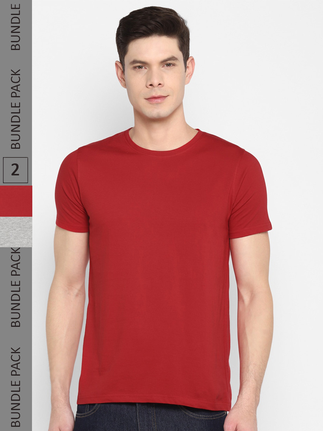 appulse Pack of 2 Short sleeves Cotton T-shirt