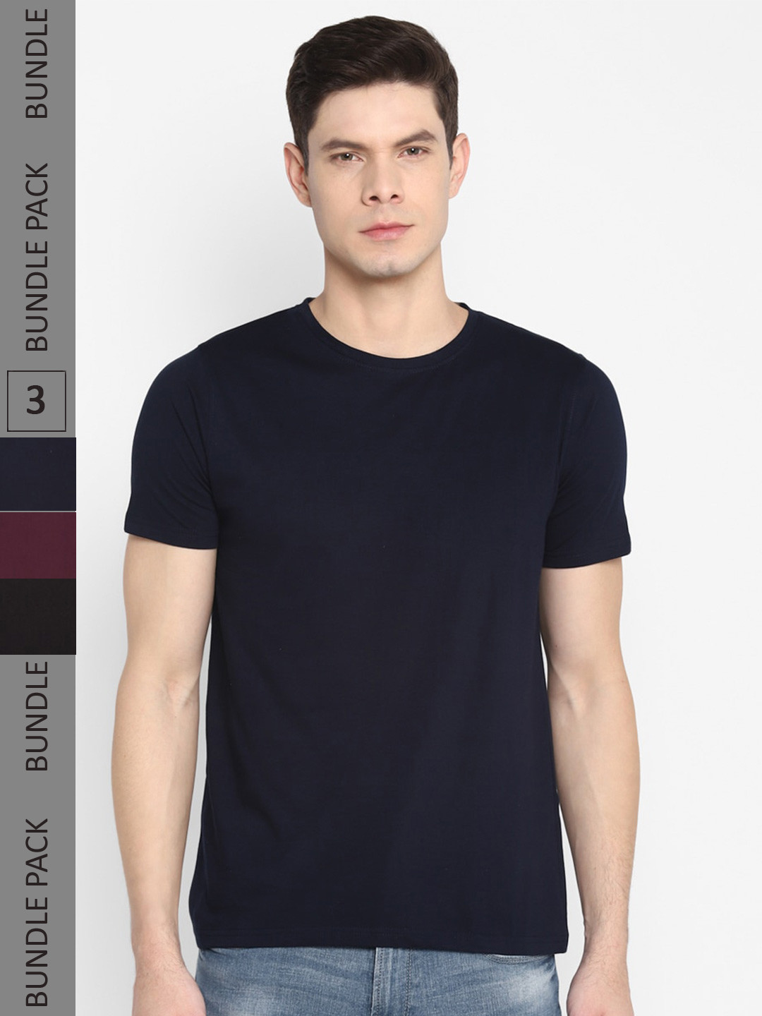 appulse Pack Of 3 Cotton T-shirts