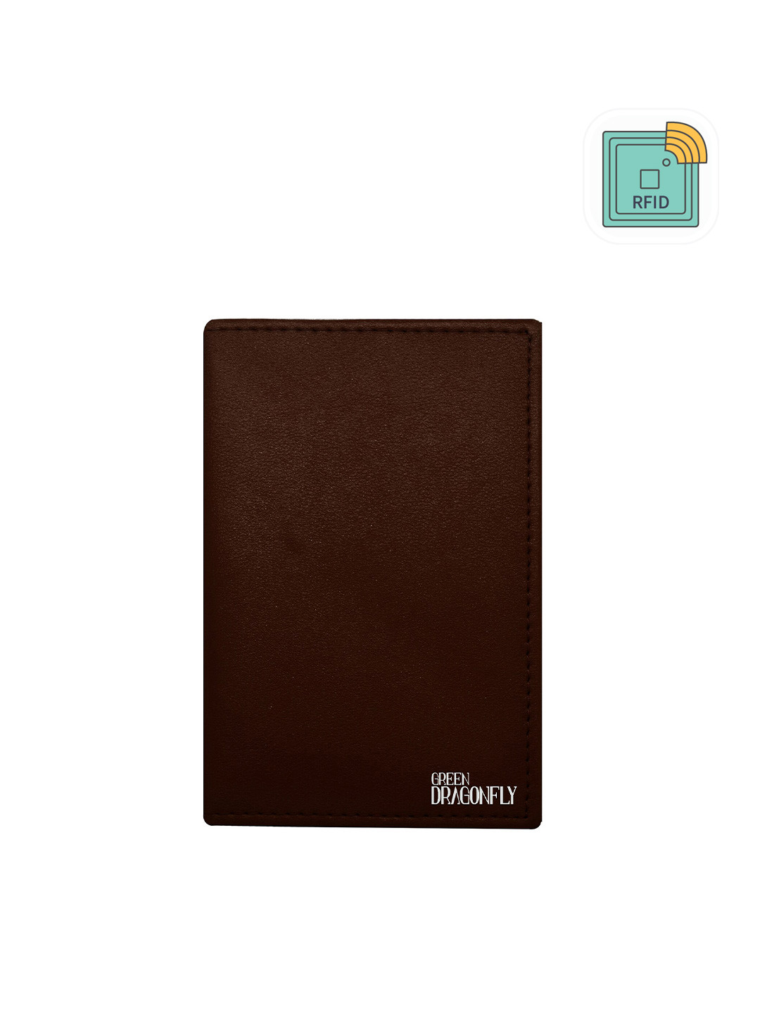 GREEN DRAGONFLY Textured RFID Protected Passport Holder