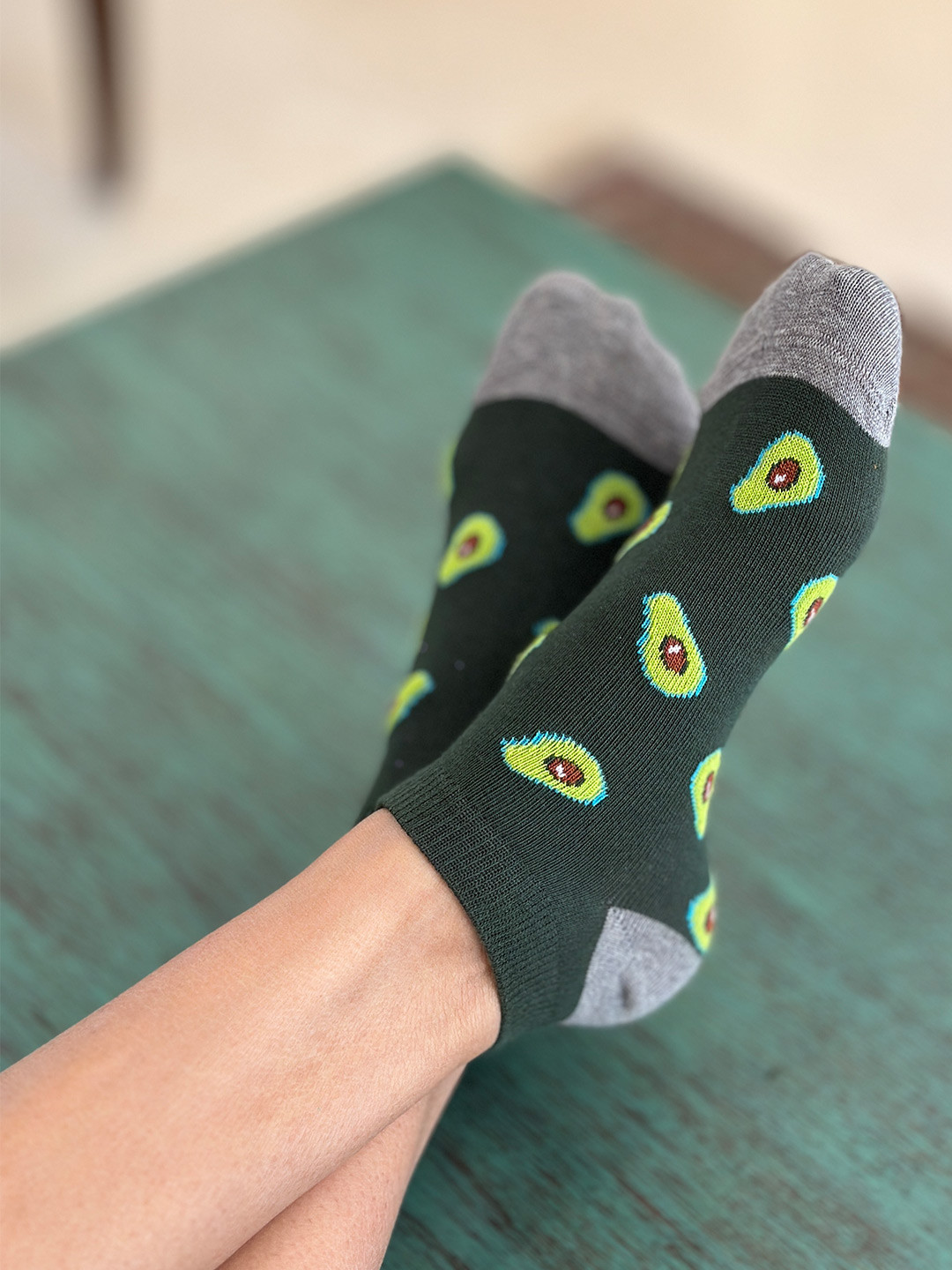 Mint & Oak Women Patterned Ankle Length Socks