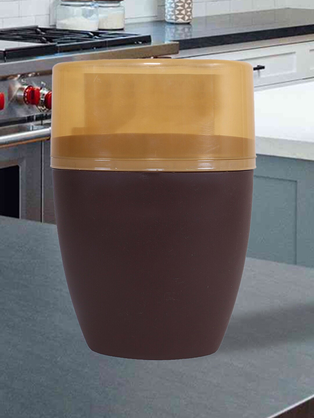 Kuber Industries Brown 2 Pieces Large Cutlery Holder