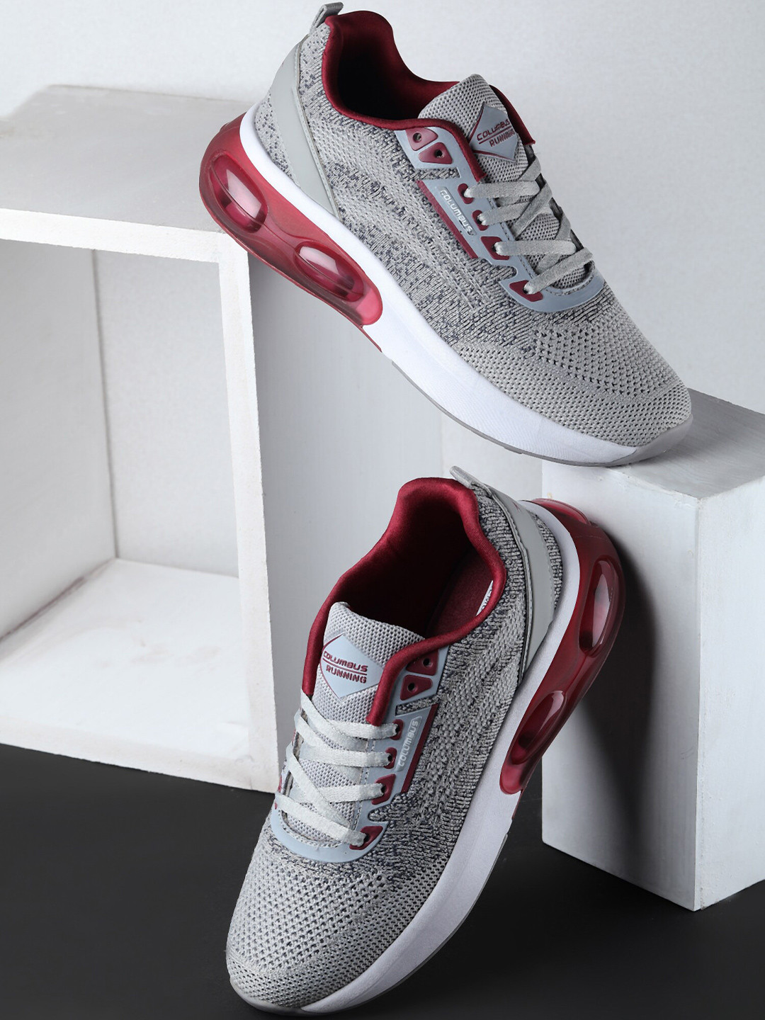 Columbus Men Shoot Memory Foam Running Sports Shoes