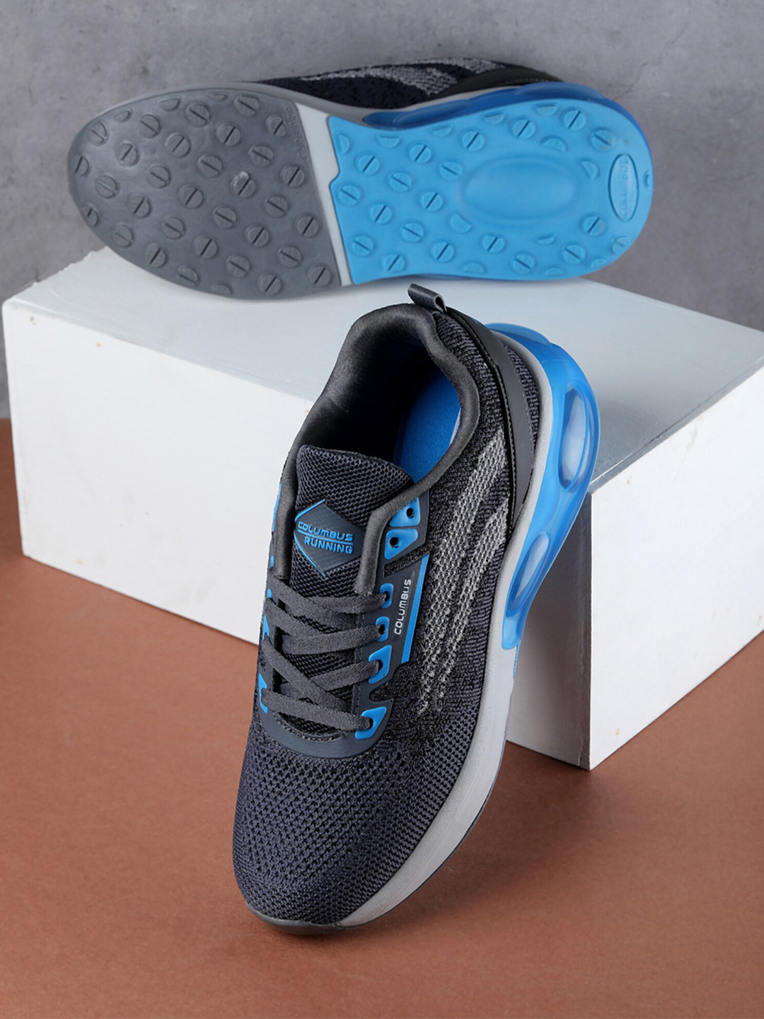 Columbus Men SHOOT Mesh Memory Foam Running Shoes