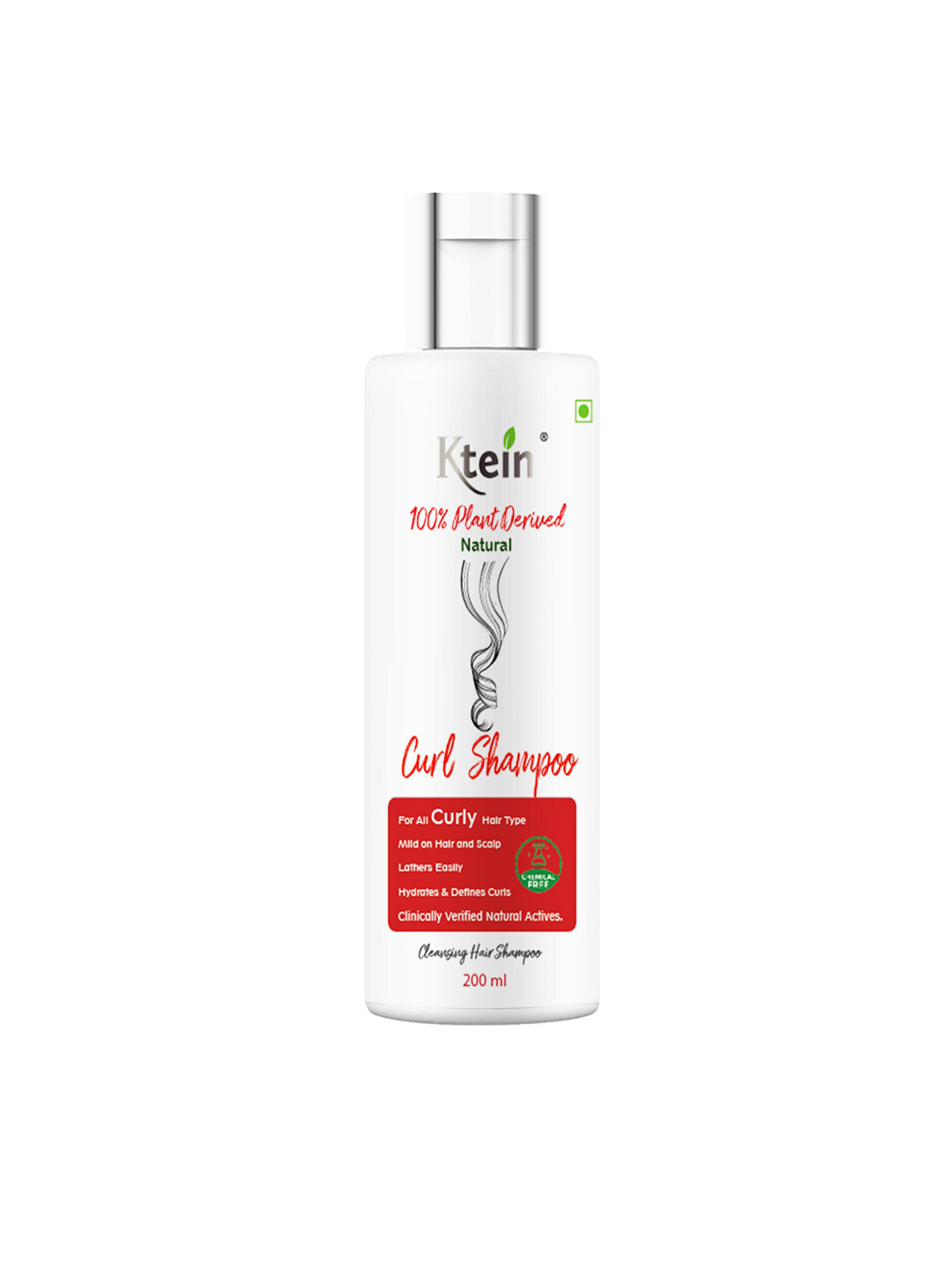Ktein Natural Plant Derived Curl Shampoo 200 ml