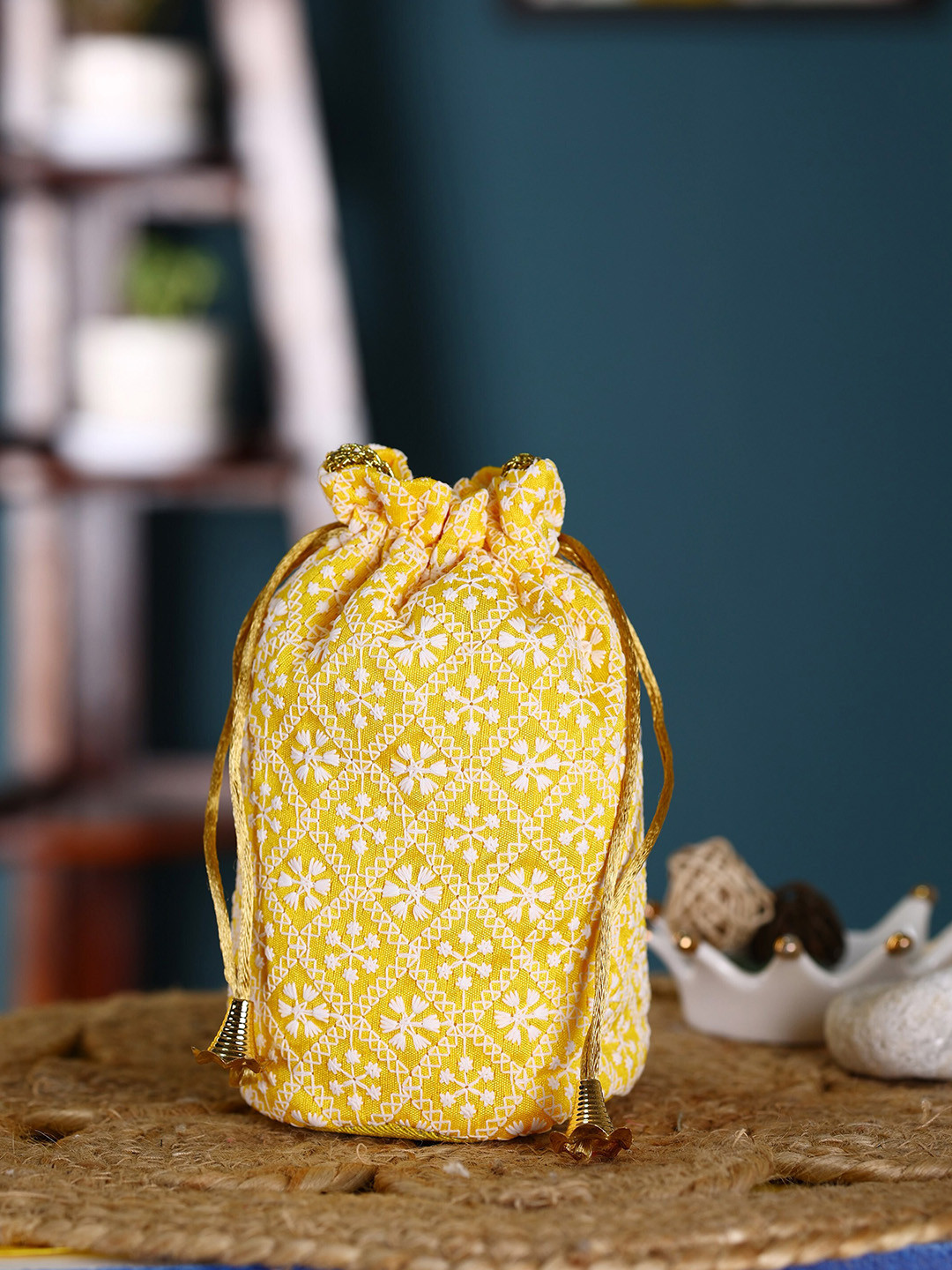 Aditi Wasan Embroidered Potli Clutch