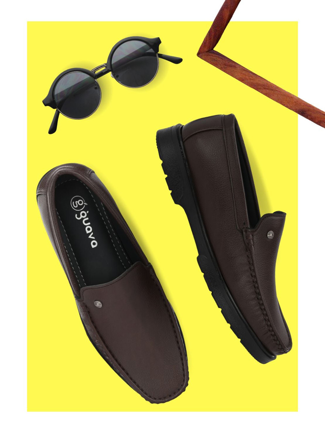 Guava Men Square Toe Formal Loafers