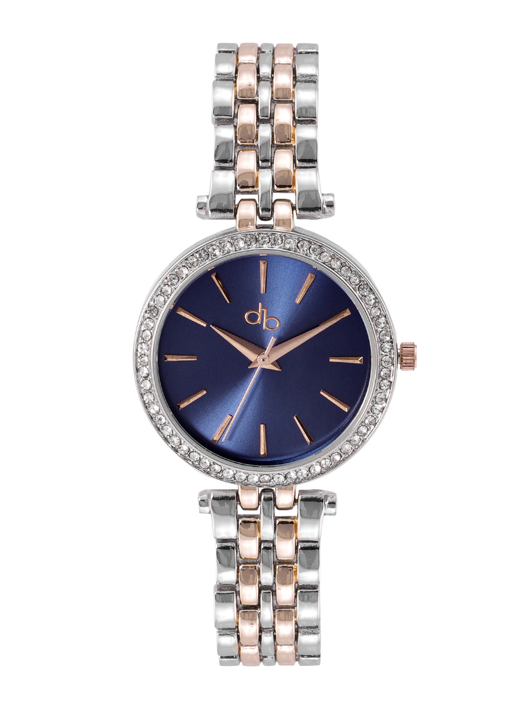 DressBerry Women Navy Blue Bracelet Style Straps Analogue Watch MFB-PN-SNT-C30-1