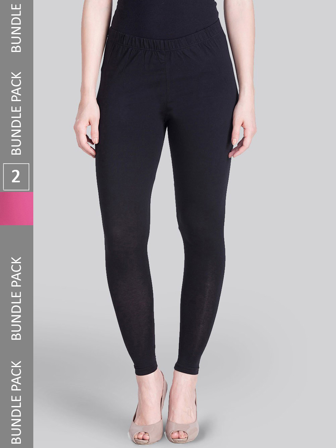 LYRA Pack Of 2 Ankle-Length Leggings