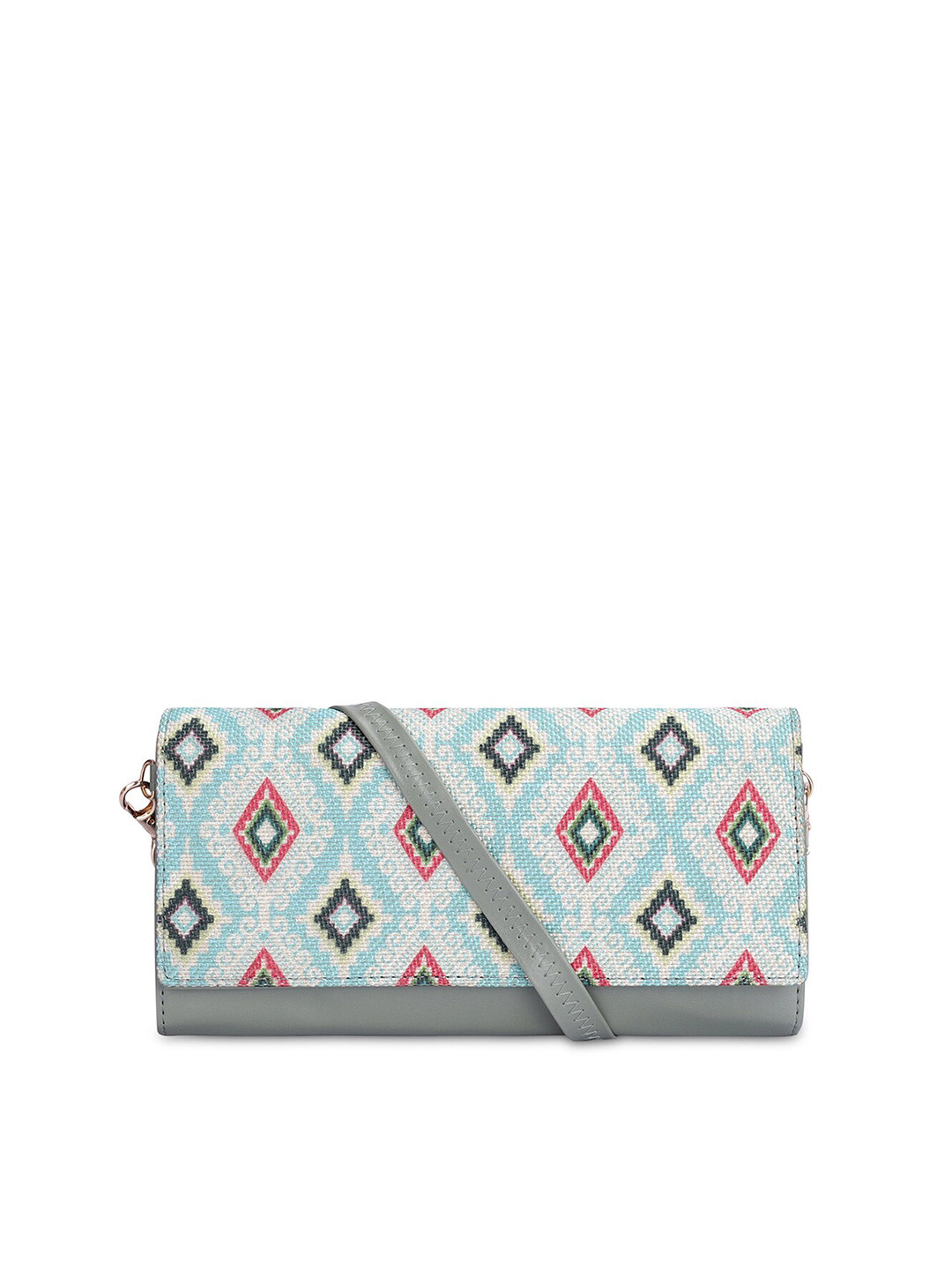 THE CLOWNFISH Jolene Women Ethnic Motifs Printed Envelop Wallet