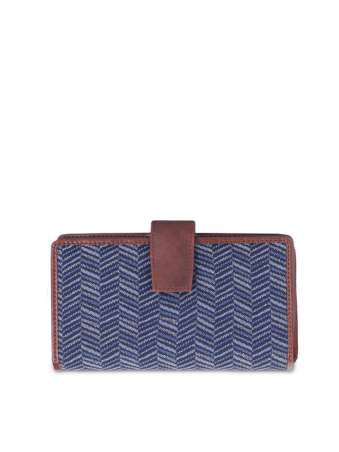 THE CLOWNFISH Filipia Women Geometric Printed Tapestry Two Fold Wallet