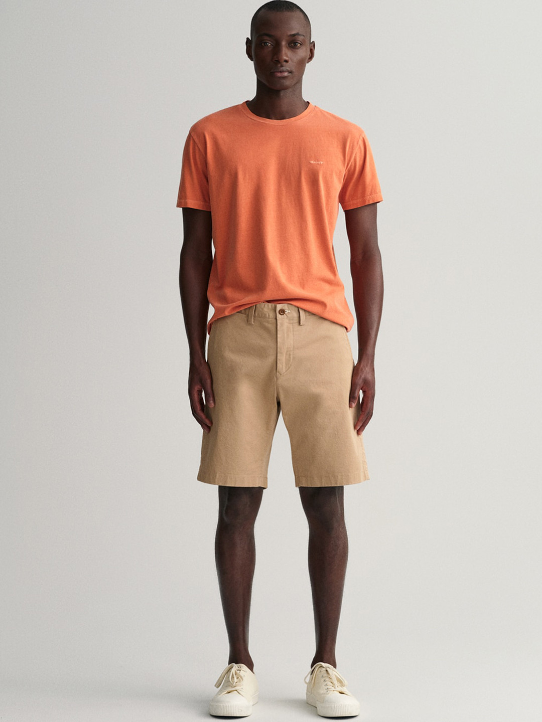 GANT Men Slim Fit Cotton Chino Shorts
