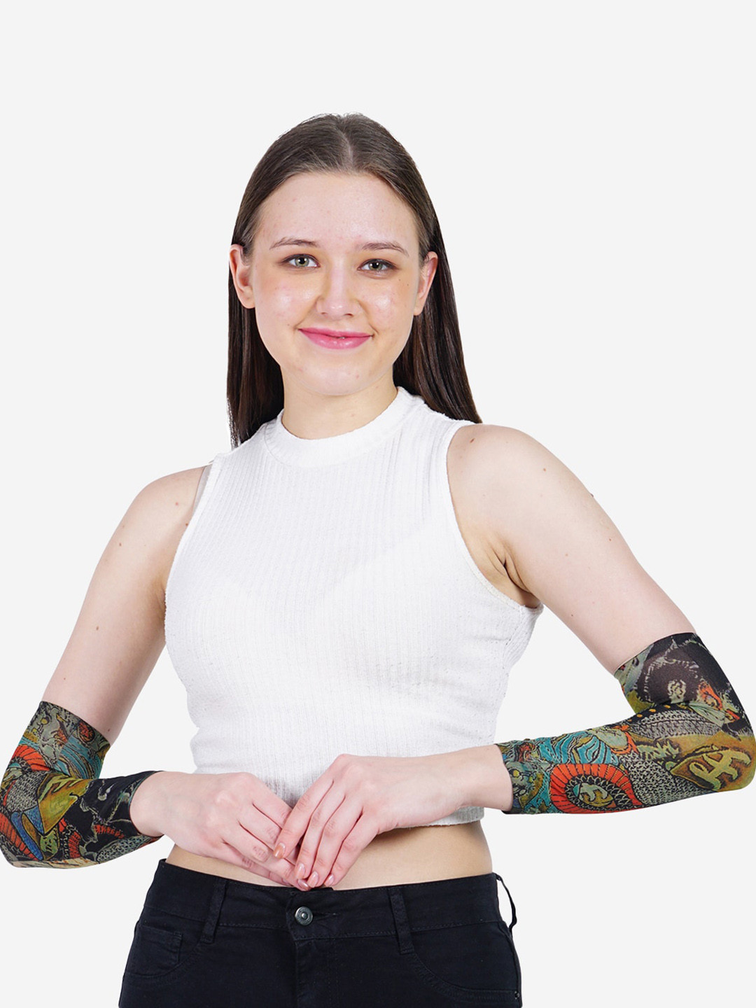 TEEMOODS Assorted Sun Protection Arm Sleeves Gloves