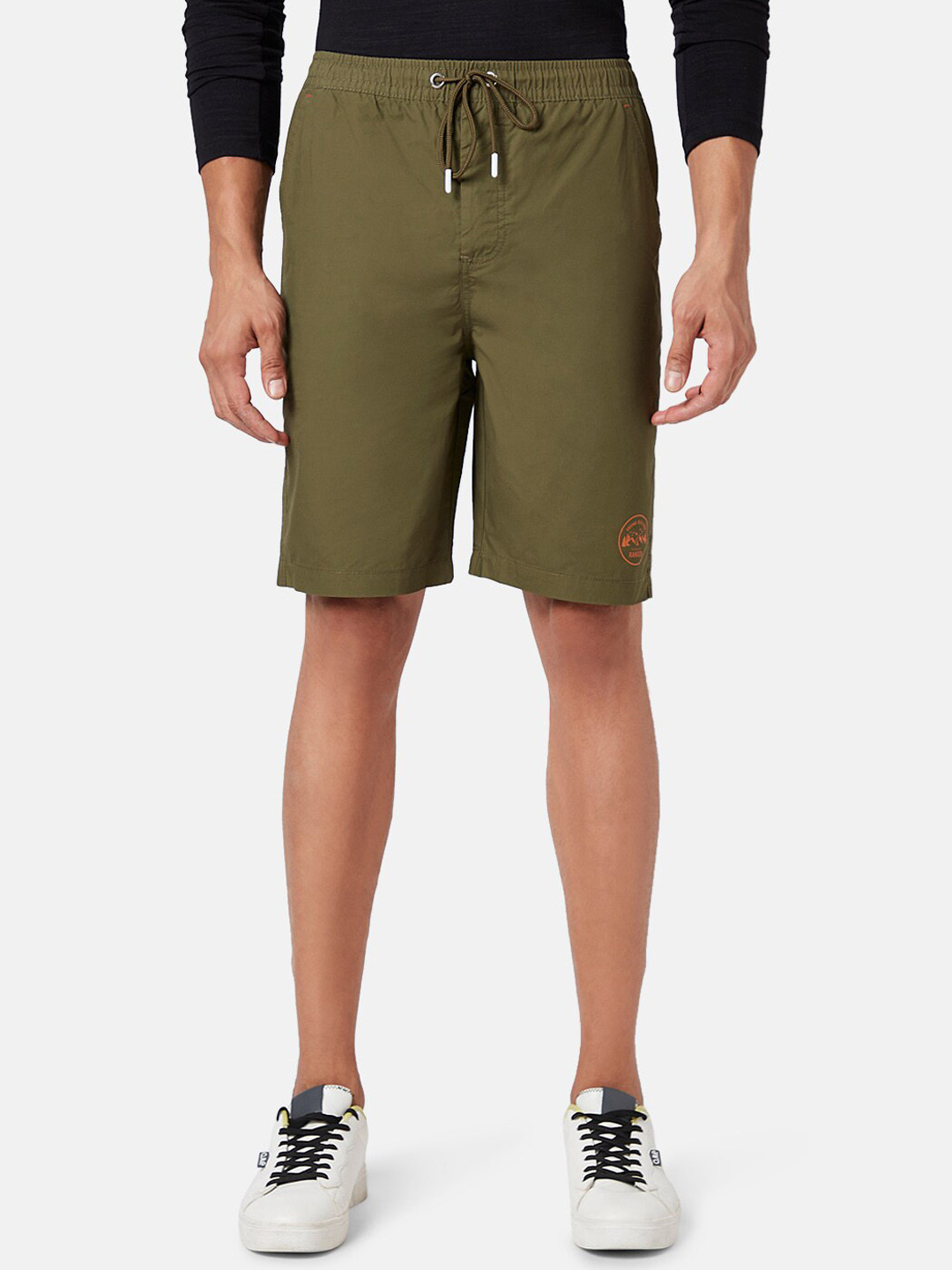 Urban Ranger by pantaloons Men Mid-Rise Slim Fit Shorts