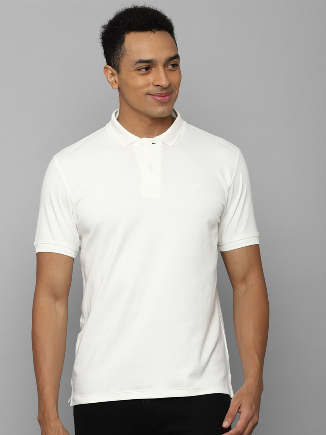 Allen Solly Polo Collar Pure Cotton T-shirt